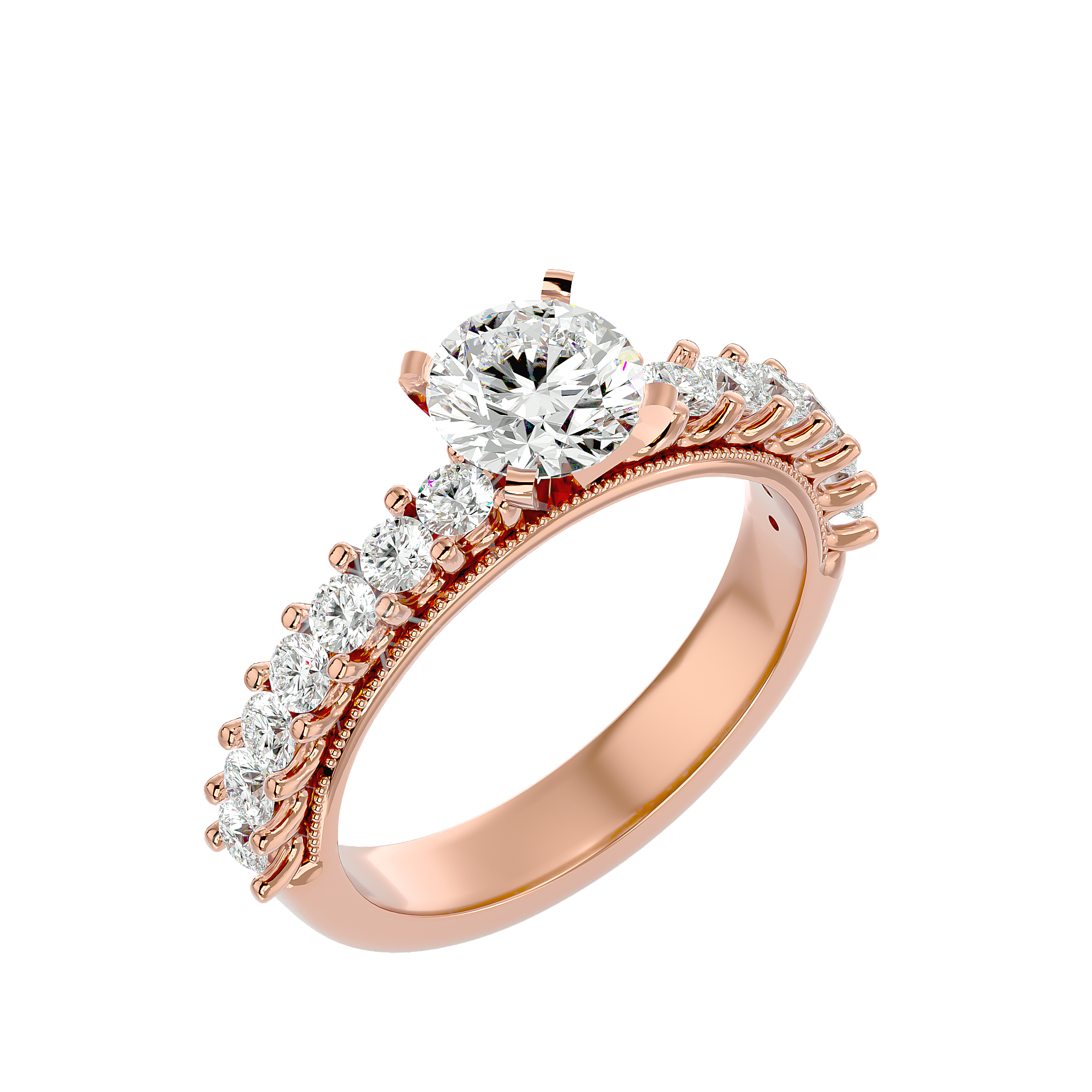 Amelia Diamond Solitaire Ring