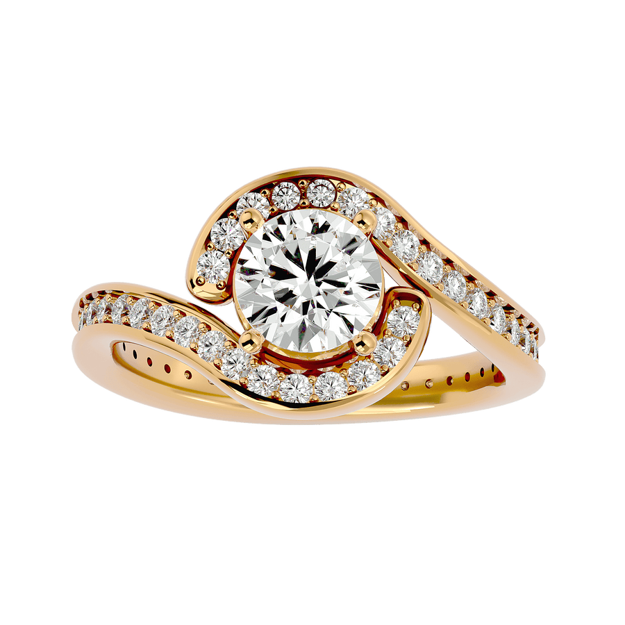 Lorelei Diamond Halo Ring