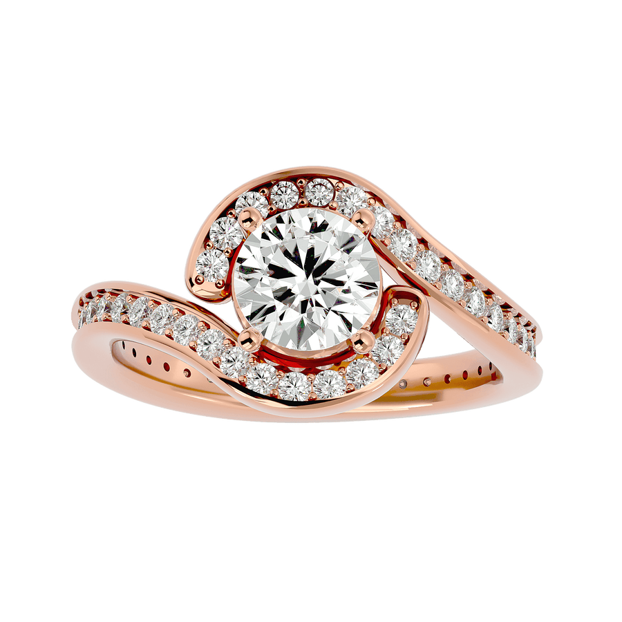 Lorelei Diamond Halo Ring
