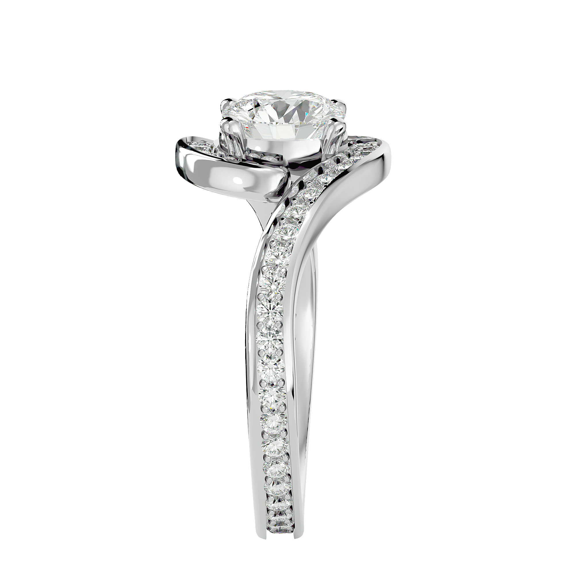 Lorelei Diamond Halo Ring