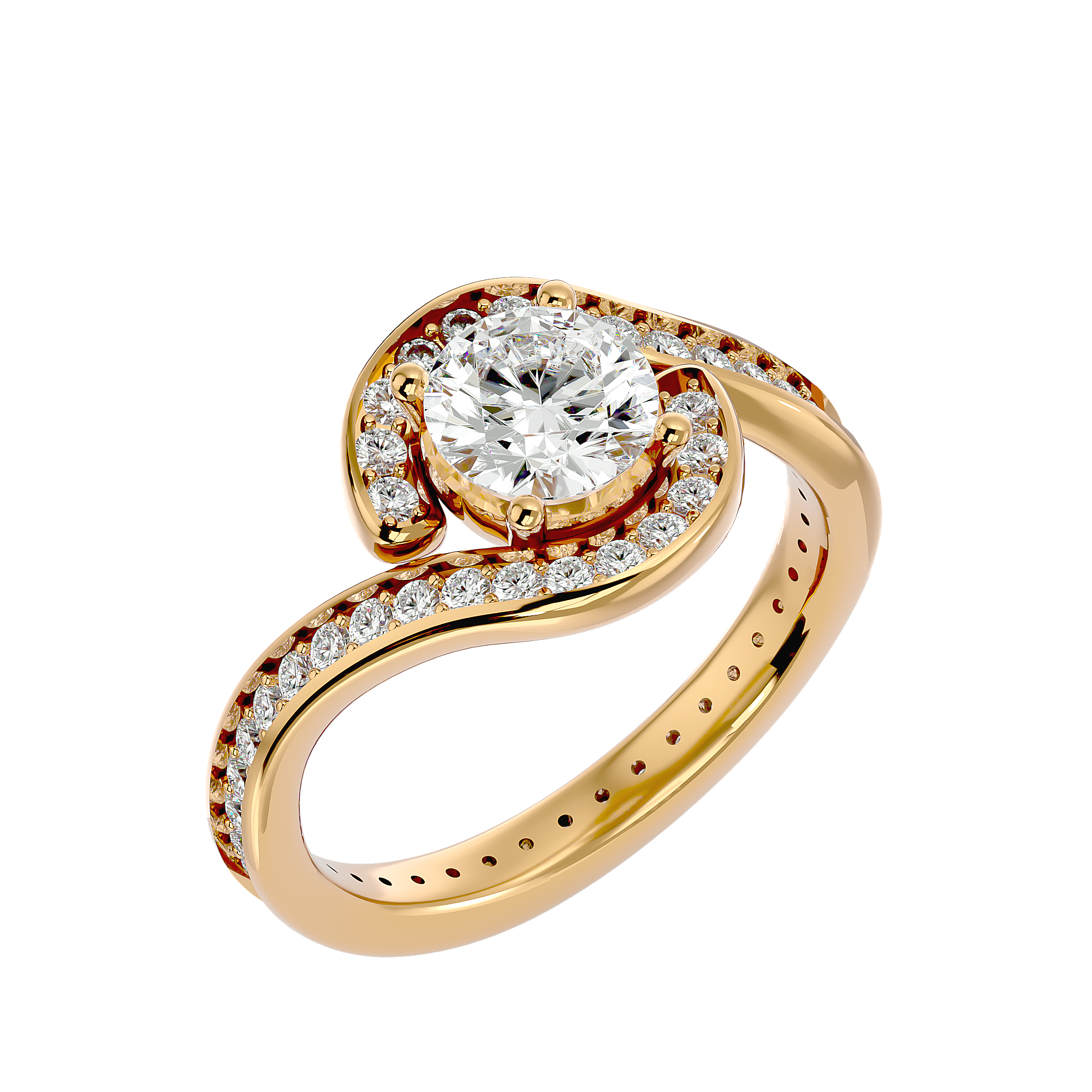 Anna Diamond Solitaire Ring