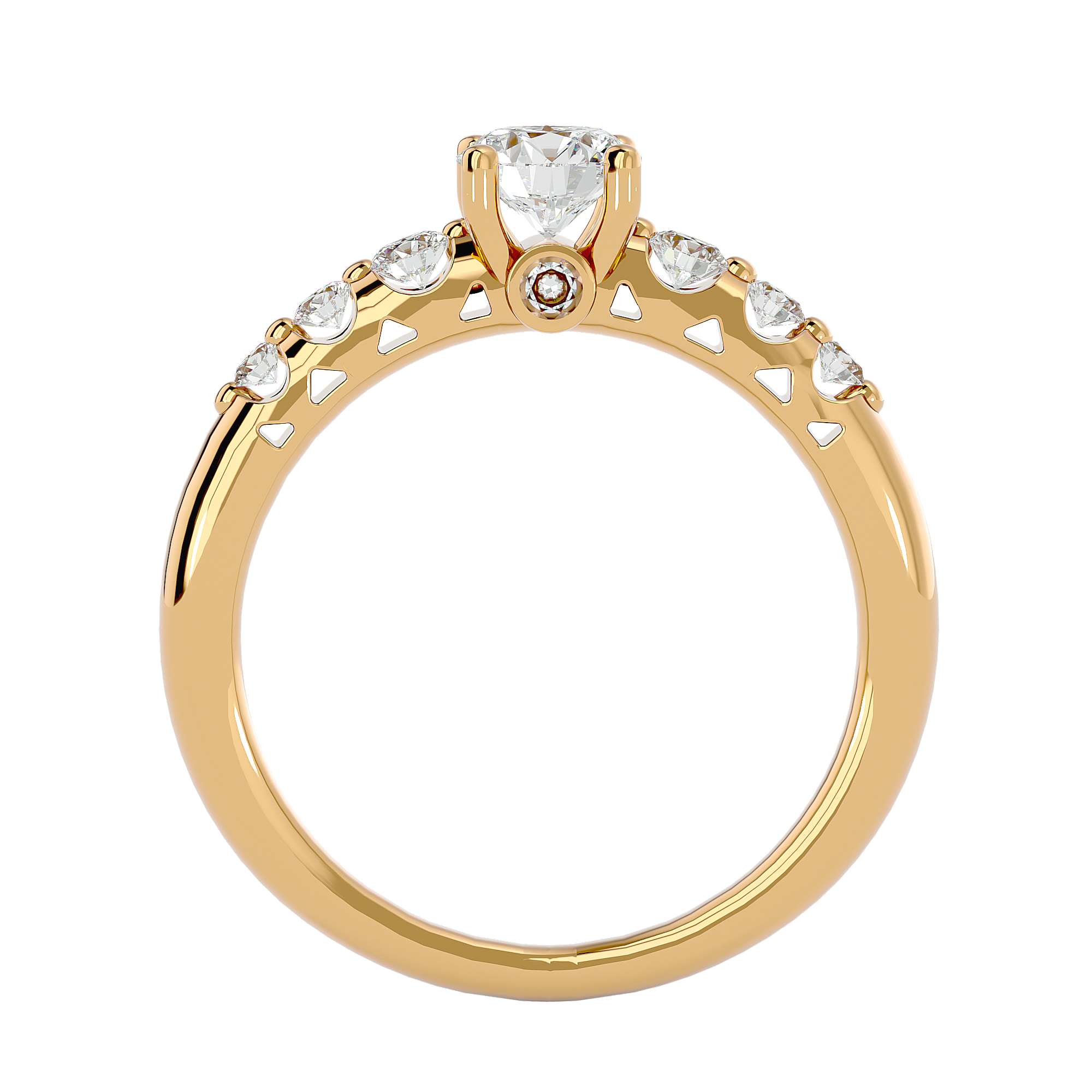 Ariana Diamond Solitaire Ring