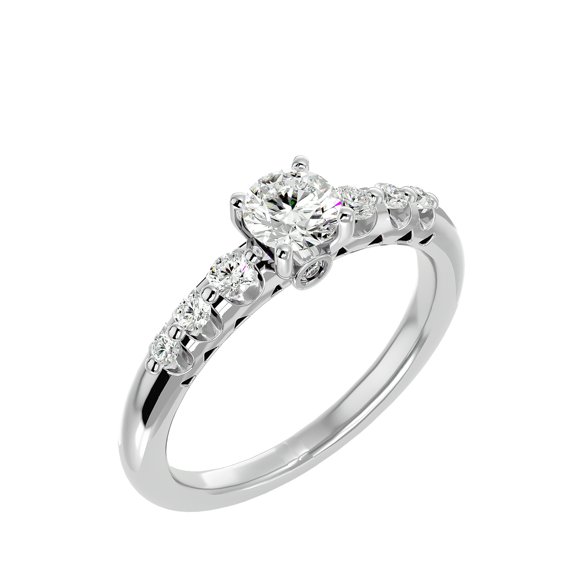 Ariana Diamond Solitaire Ring