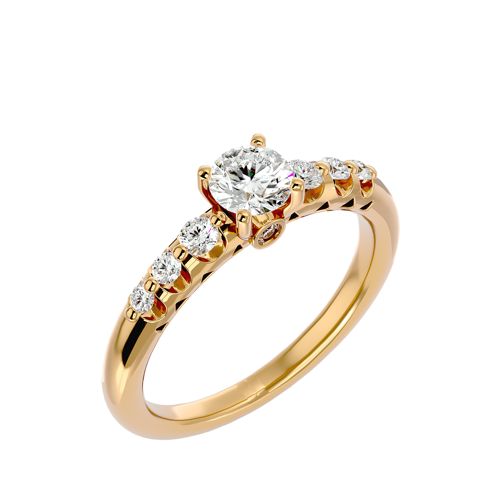 Ariana Diamond Solitaire Ring