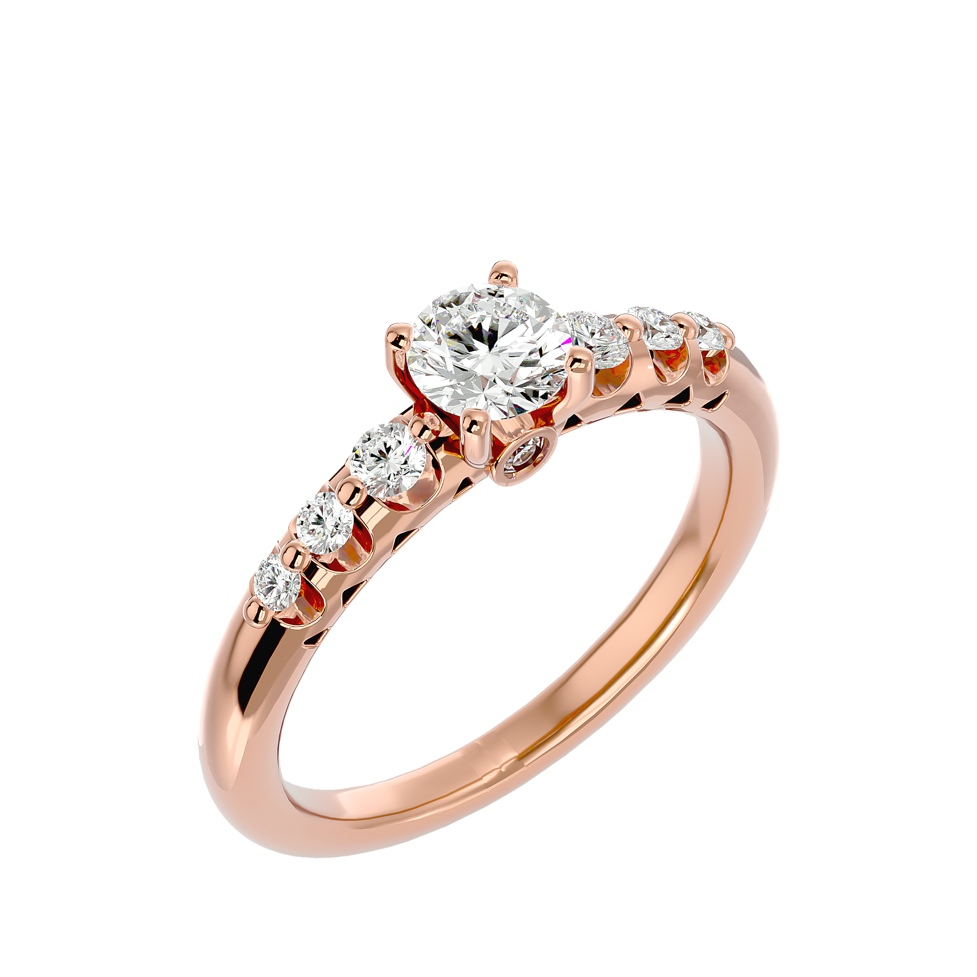 Ariana Diamond Solitaire Ring