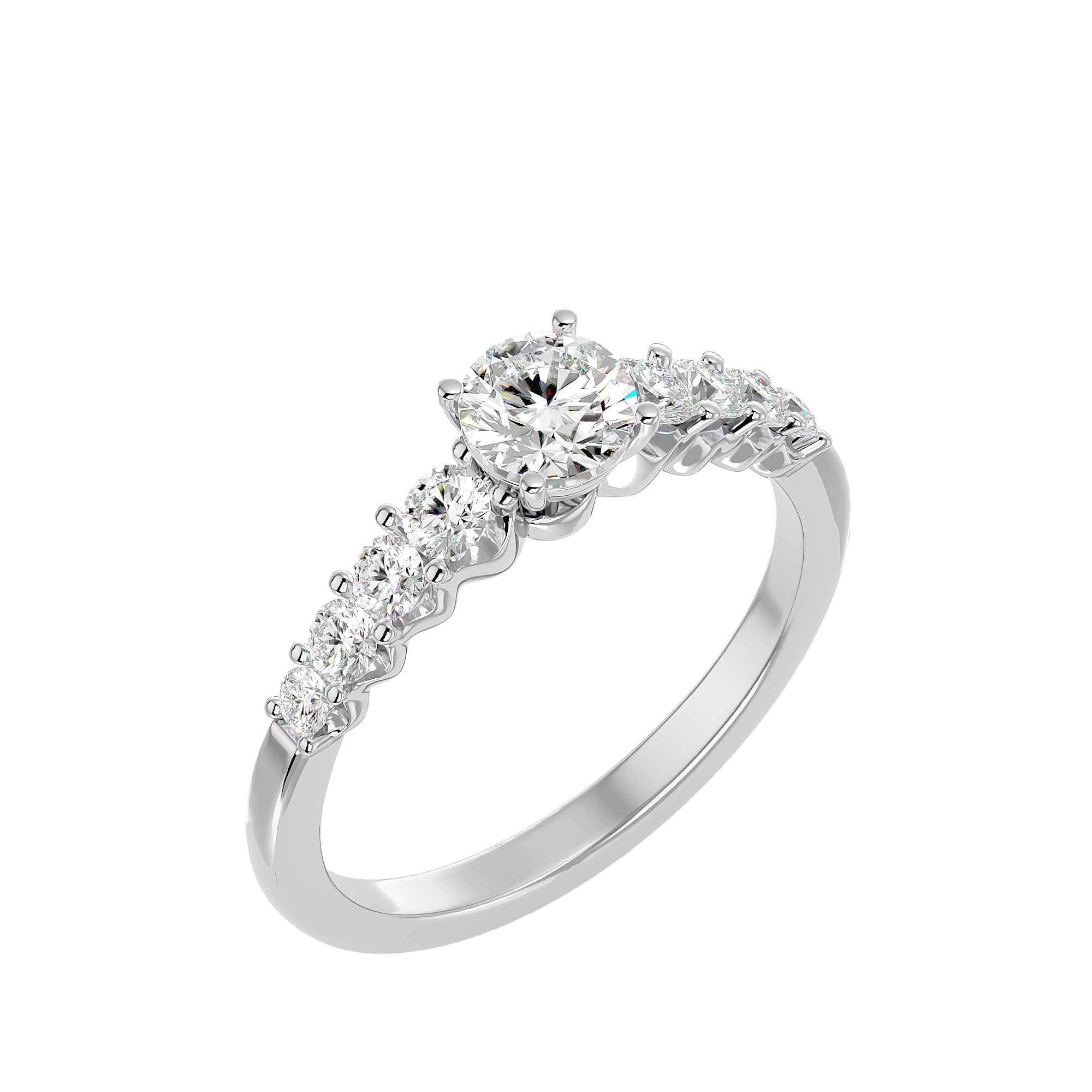 Bailey Diamond Solitaire Ring