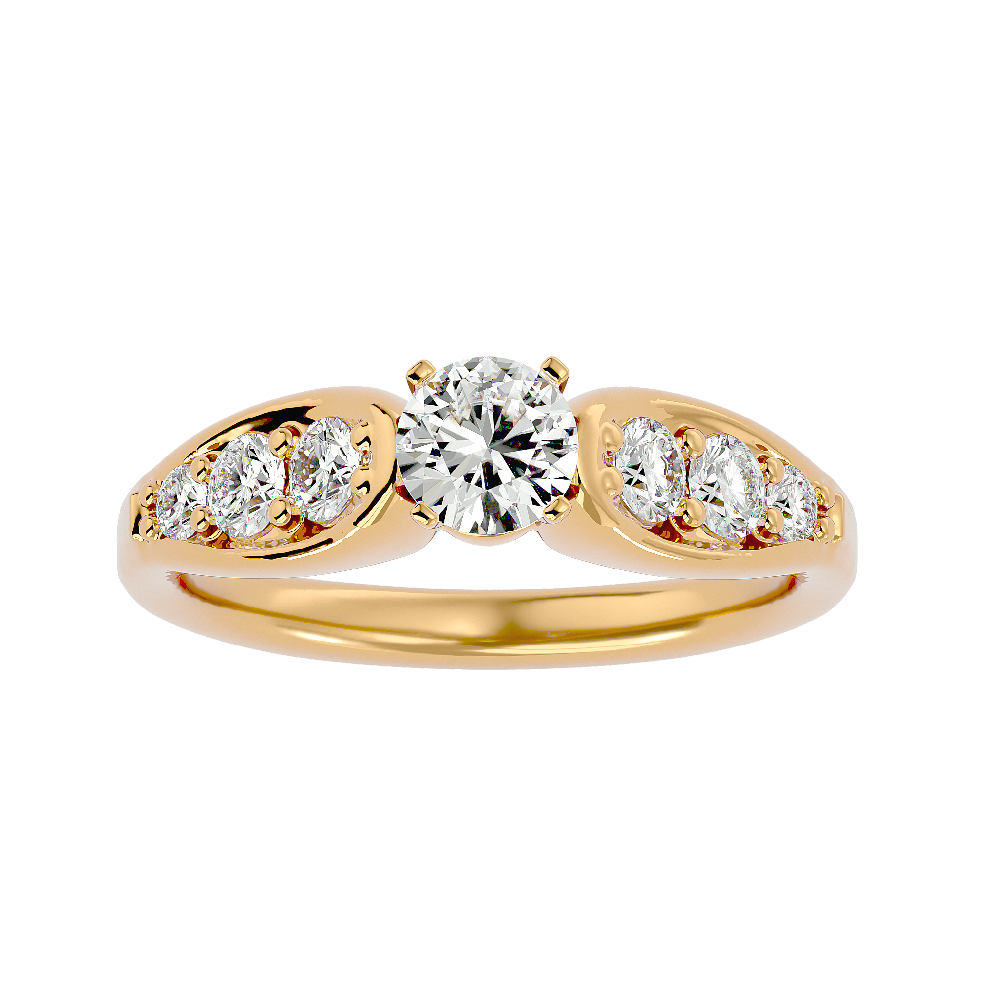 Banks Diamond Solitaire Ring