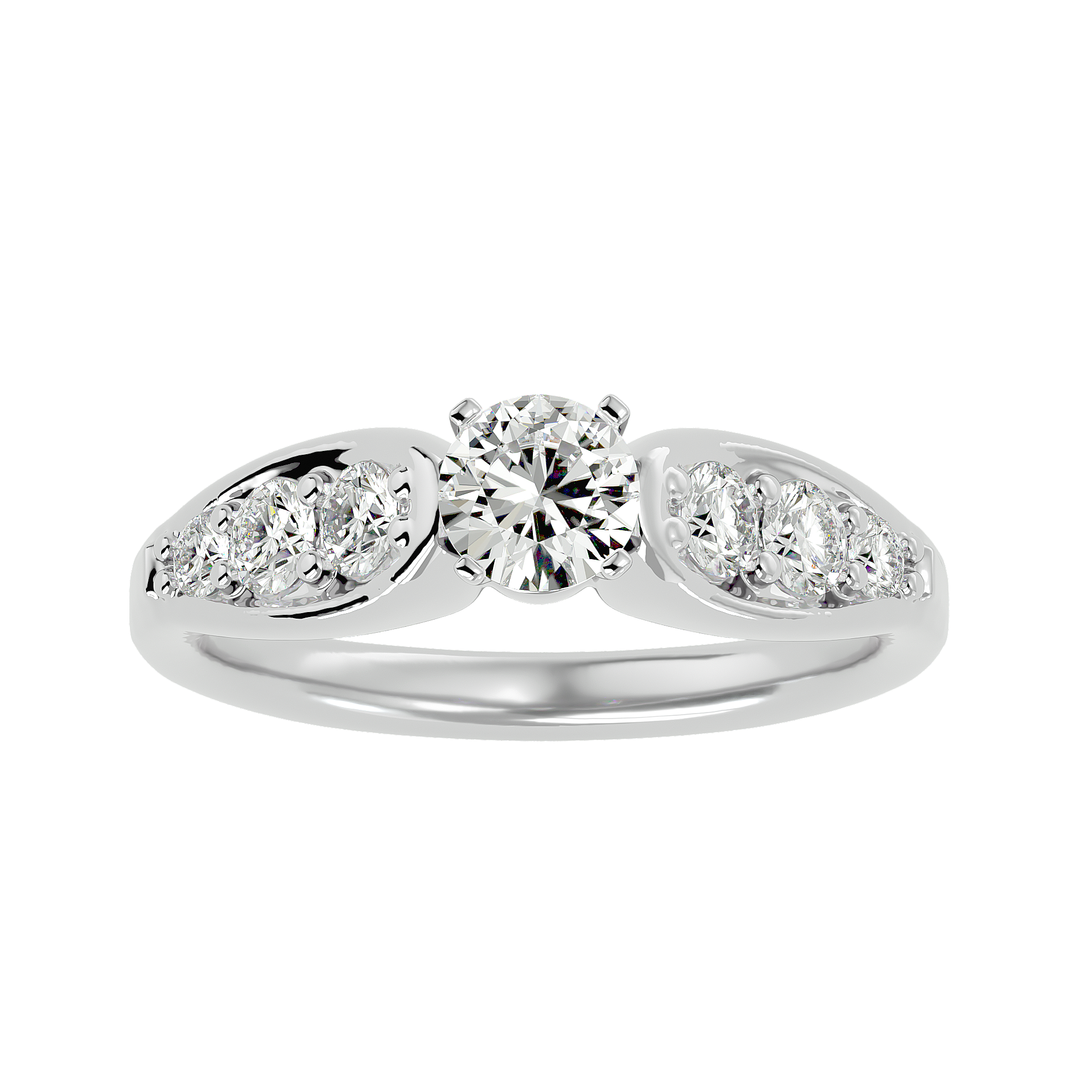 Banks Diamond Solitaire Ring