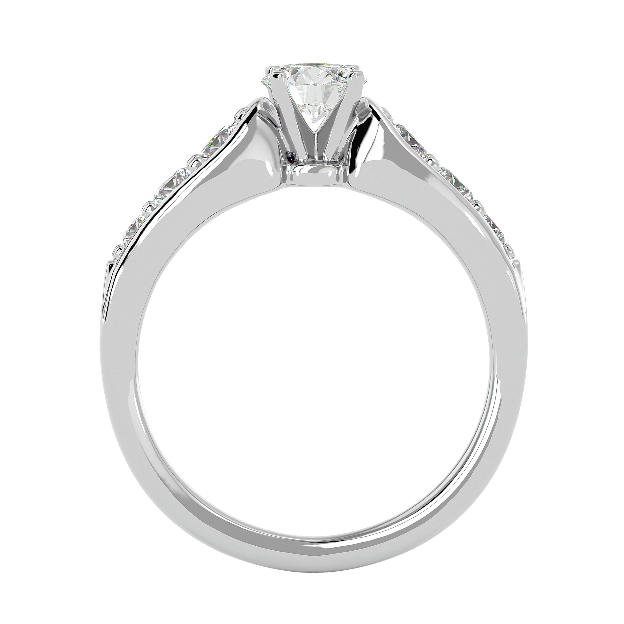 Banks Diamond Solitaire Ring