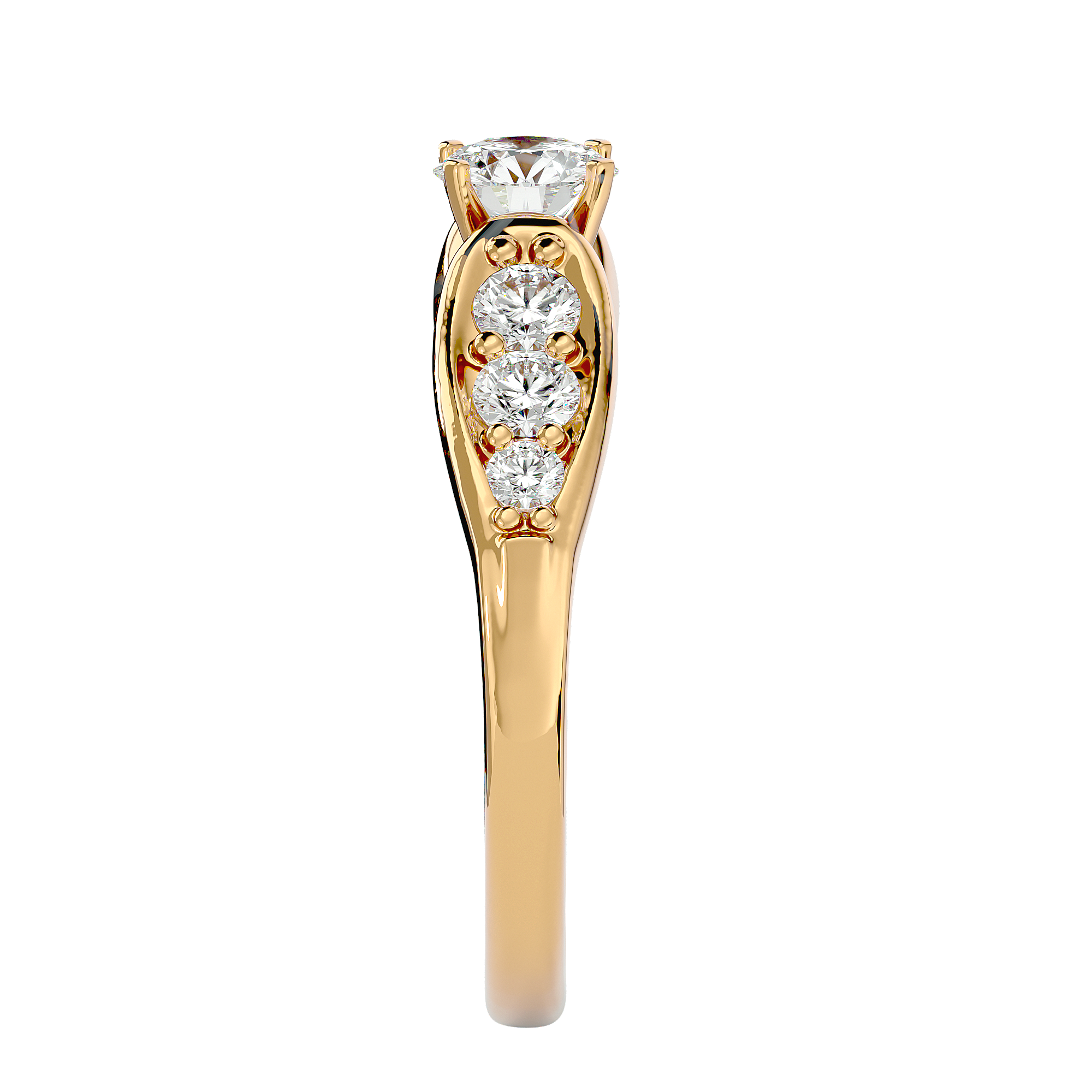 Banks Diamond Solitaire Ring