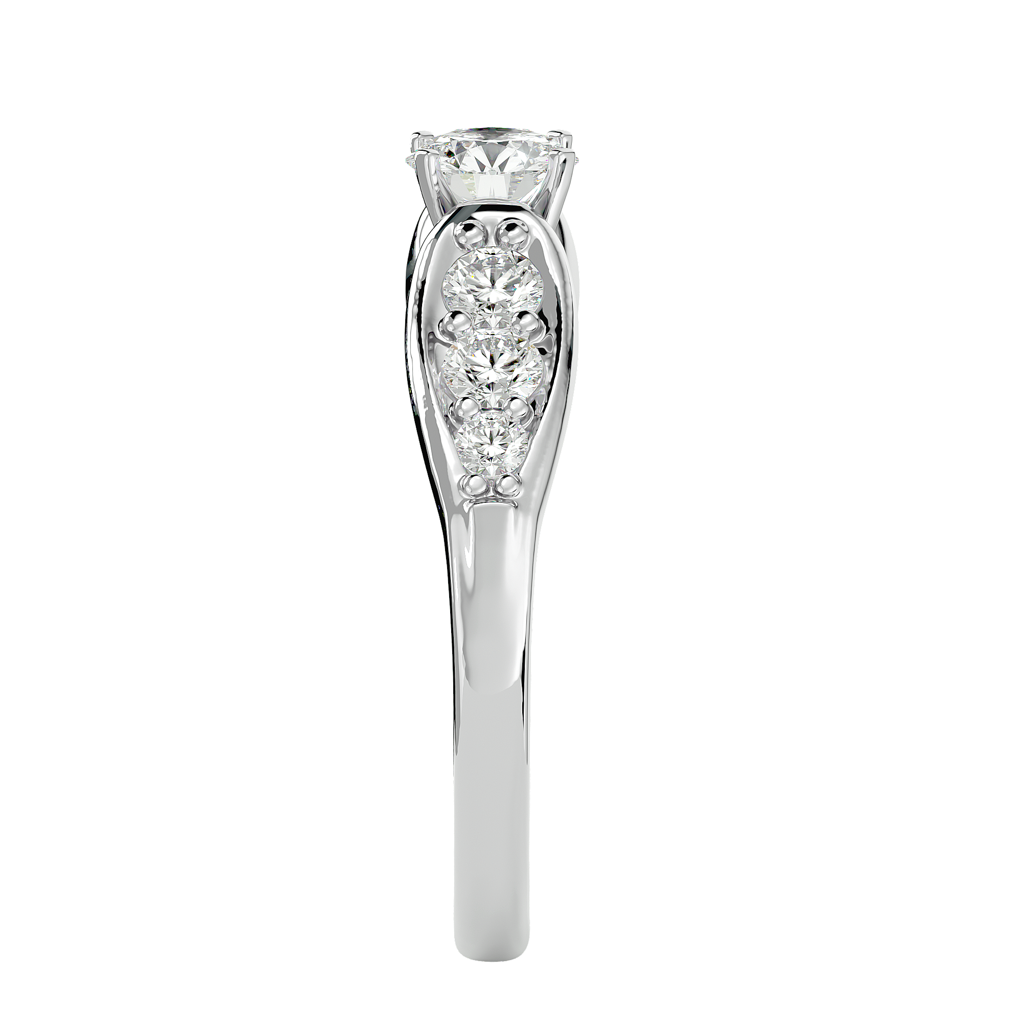 Banks Diamond Solitaire Ring