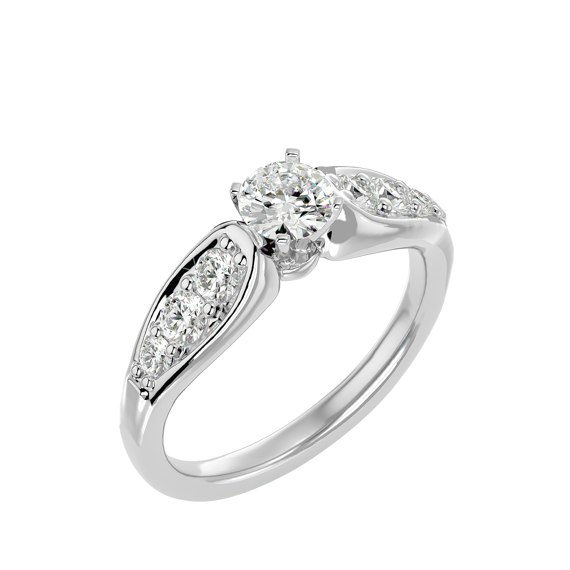 Banks Diamond Solitaire Ring