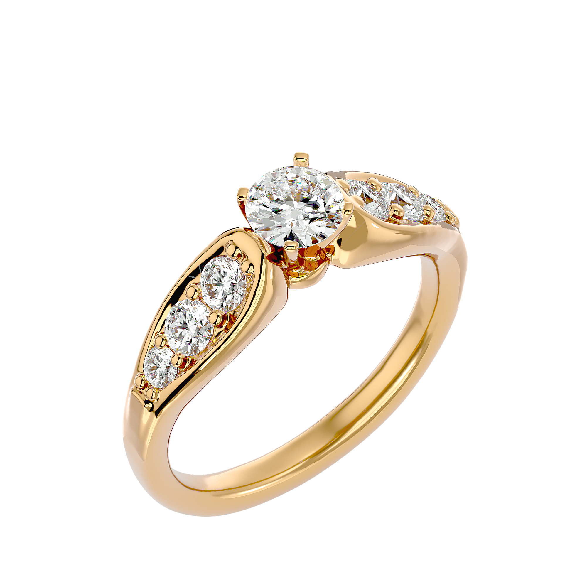 Banks Diamond Solitaire Ring