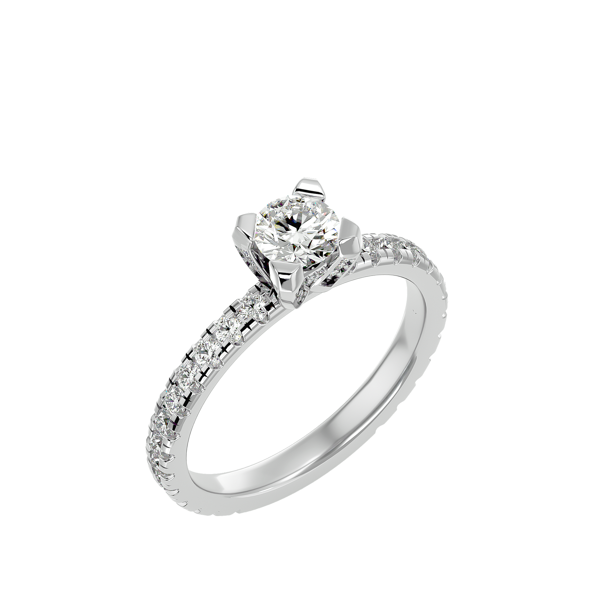 Barbara Diamond Solitaire Ring