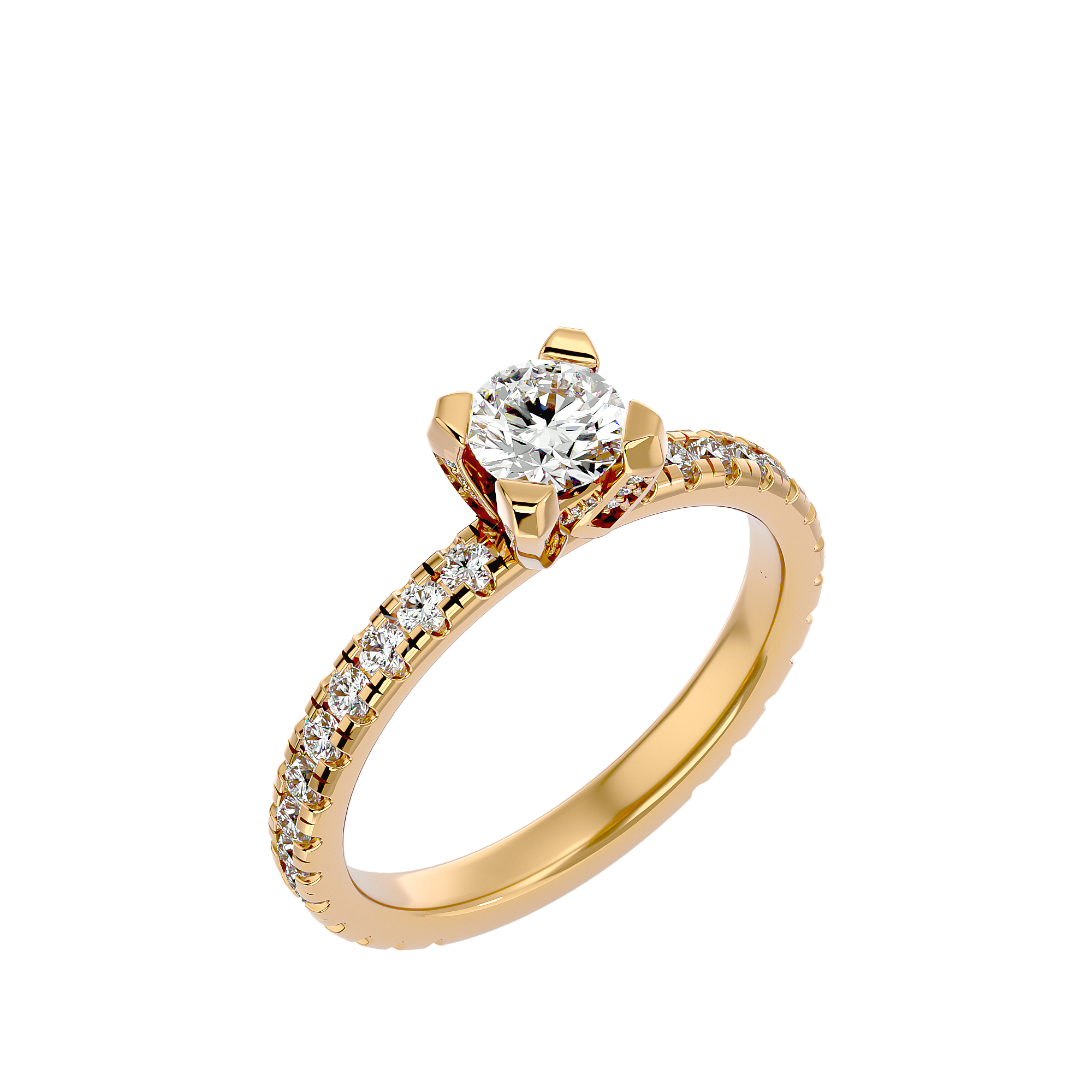 Barbara Diamond Solitaire Ring