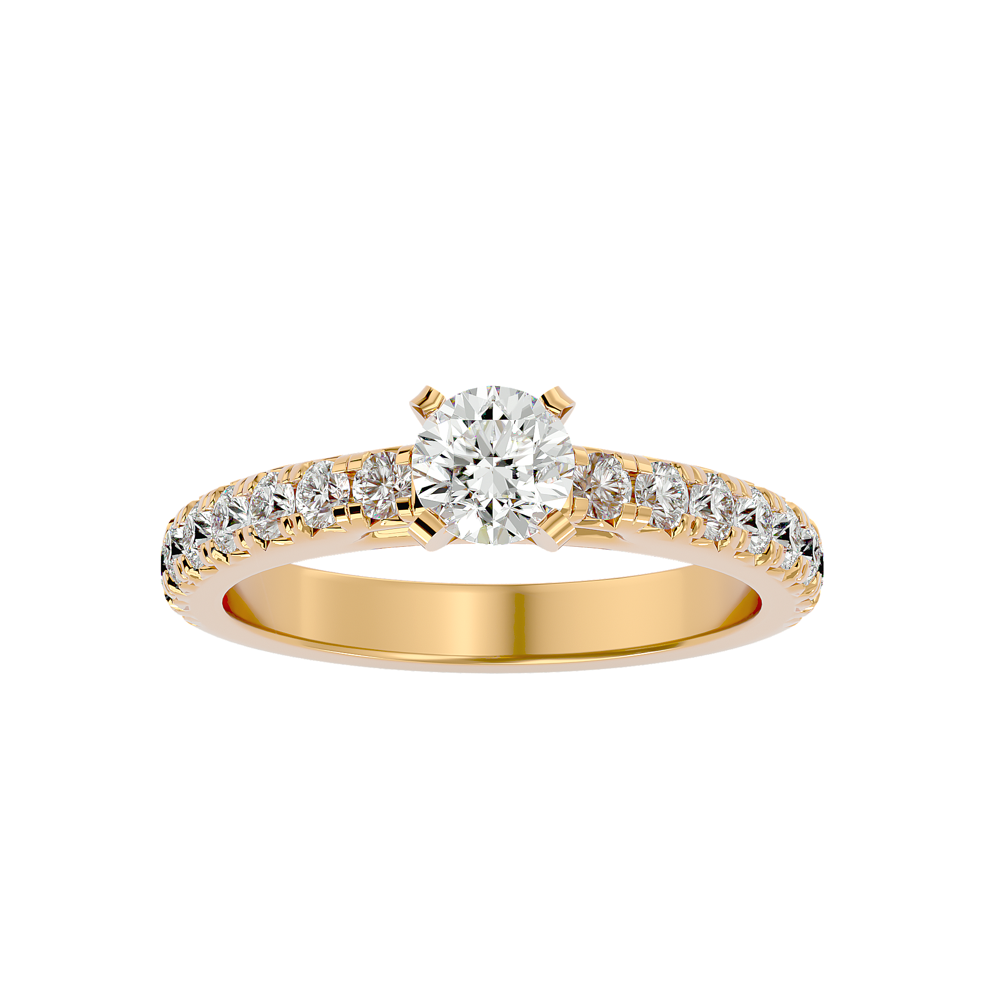 Beatrice Diamond Solitaire Ring