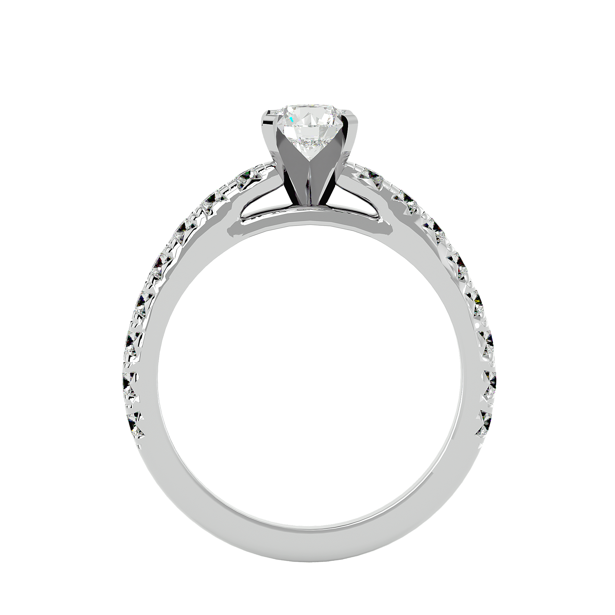 Beatrice Diamond Solitaire Ring