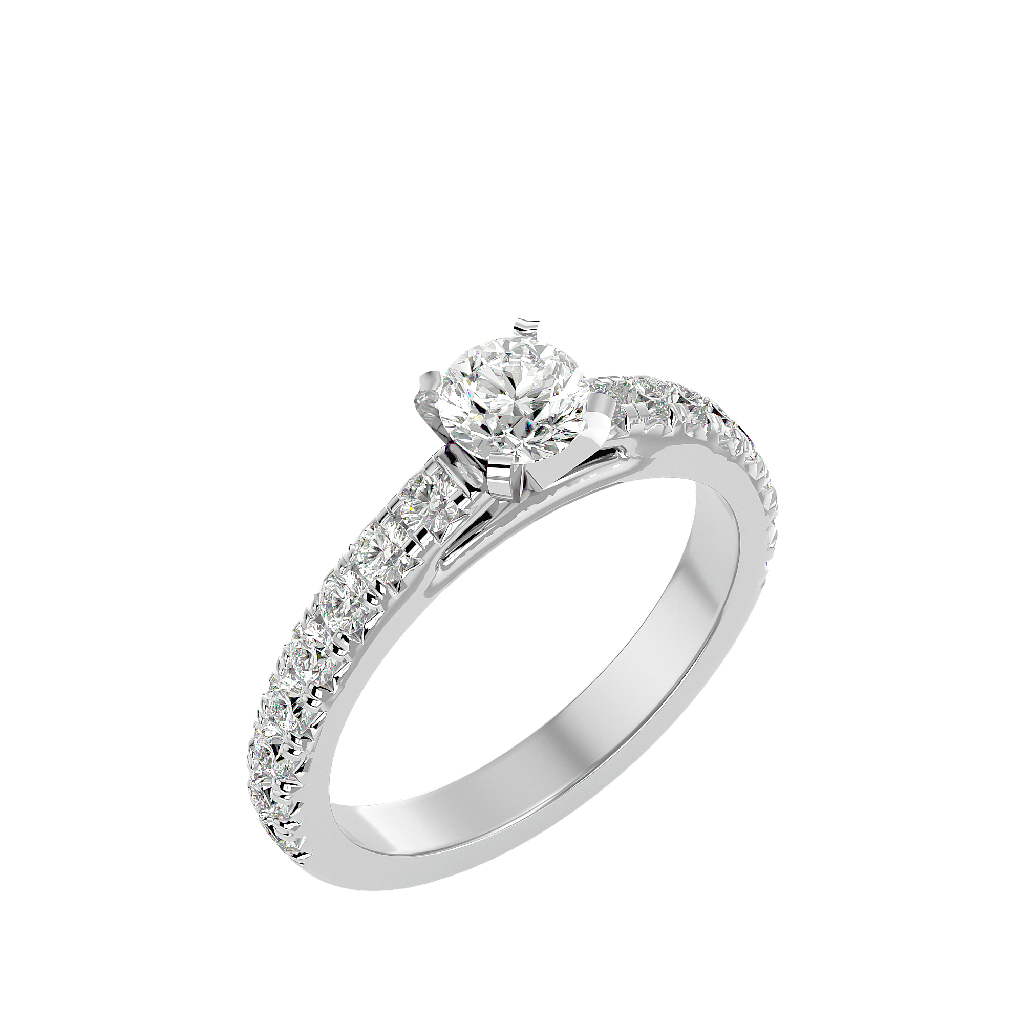 Beatrice Diamond Solitaire Ring