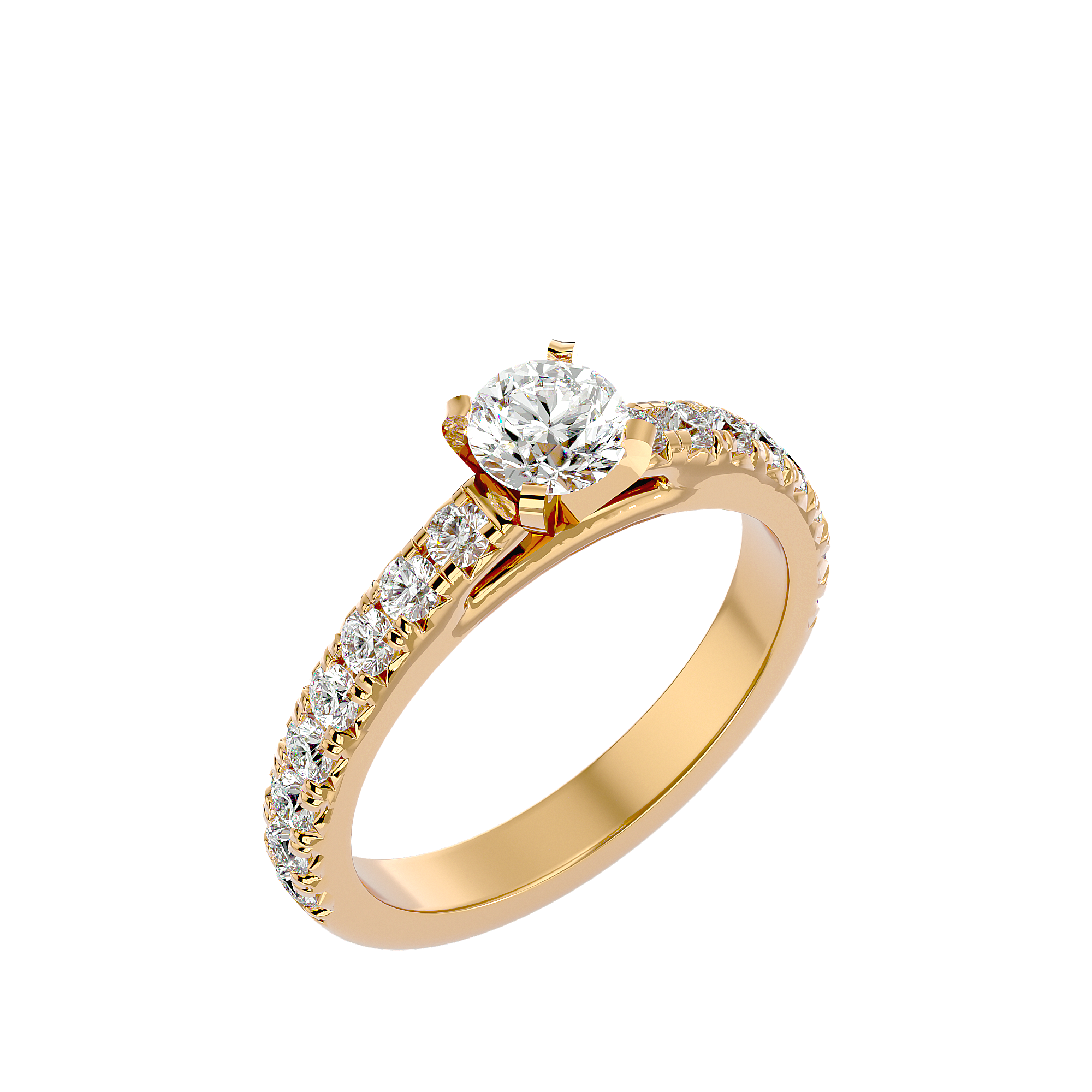 Beatrice Diamond Solitaire Ring