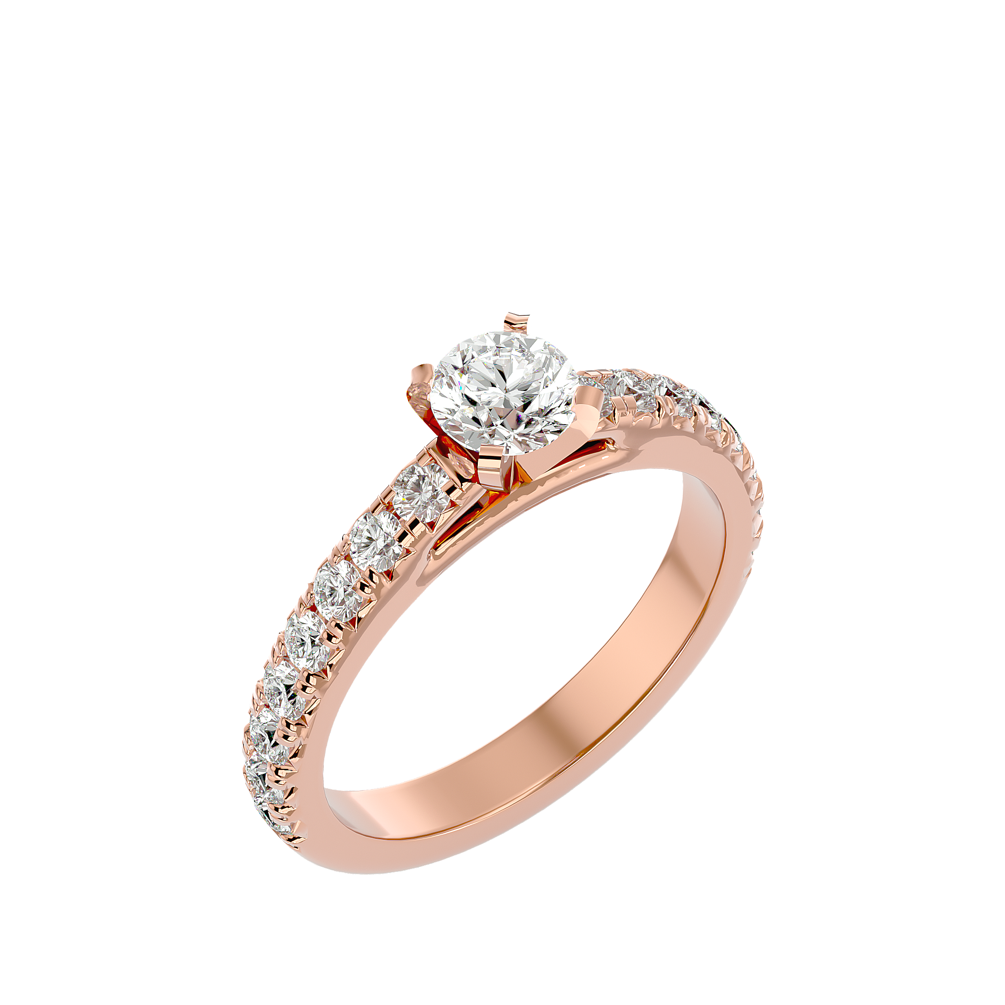 Beatrice Diamond Solitaire Ring