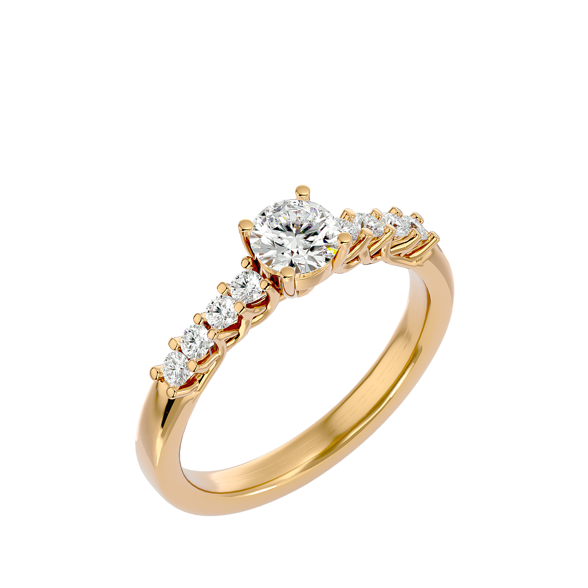 Bella Diamond Solitaire Ring