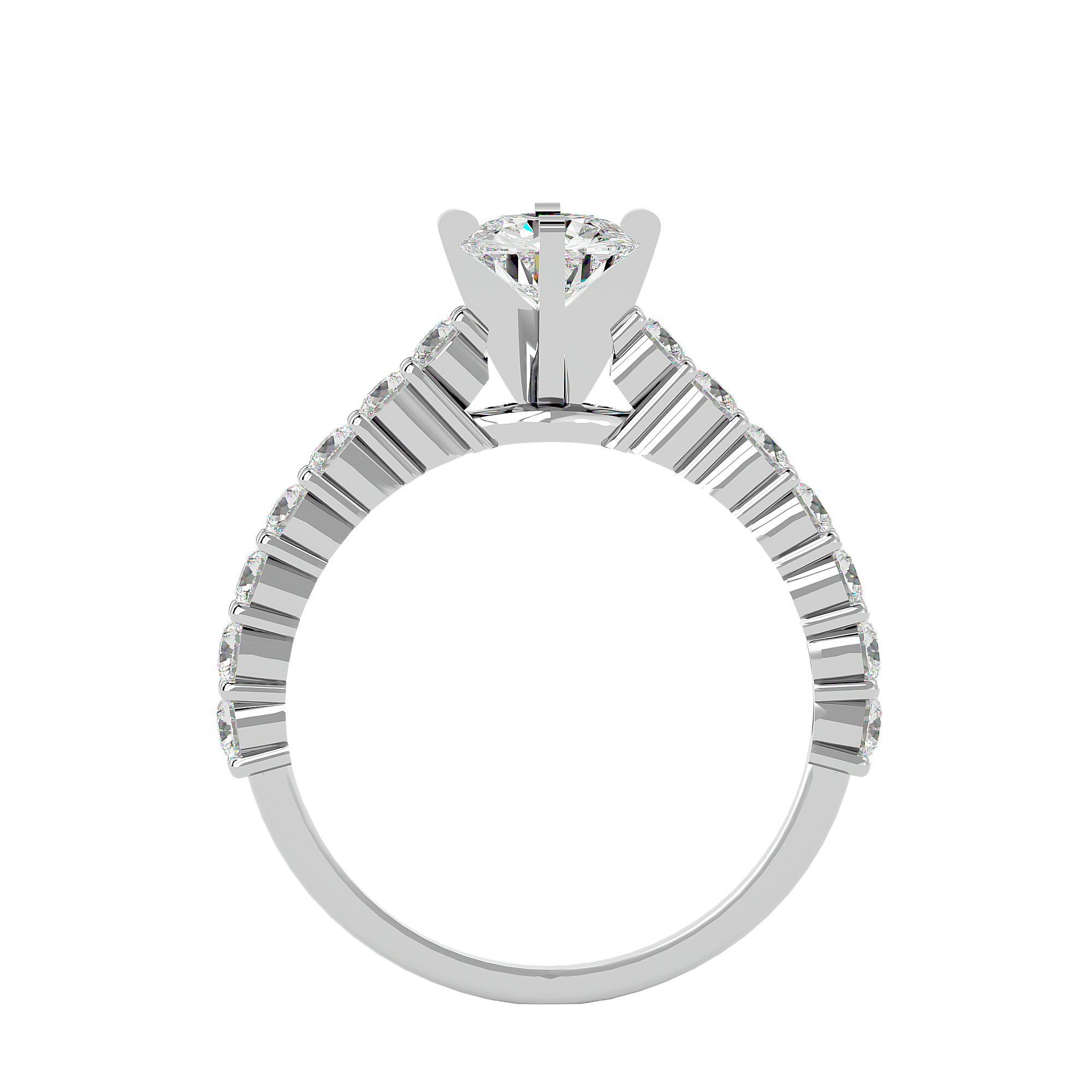 Birdie Diamond Solitaire Ring