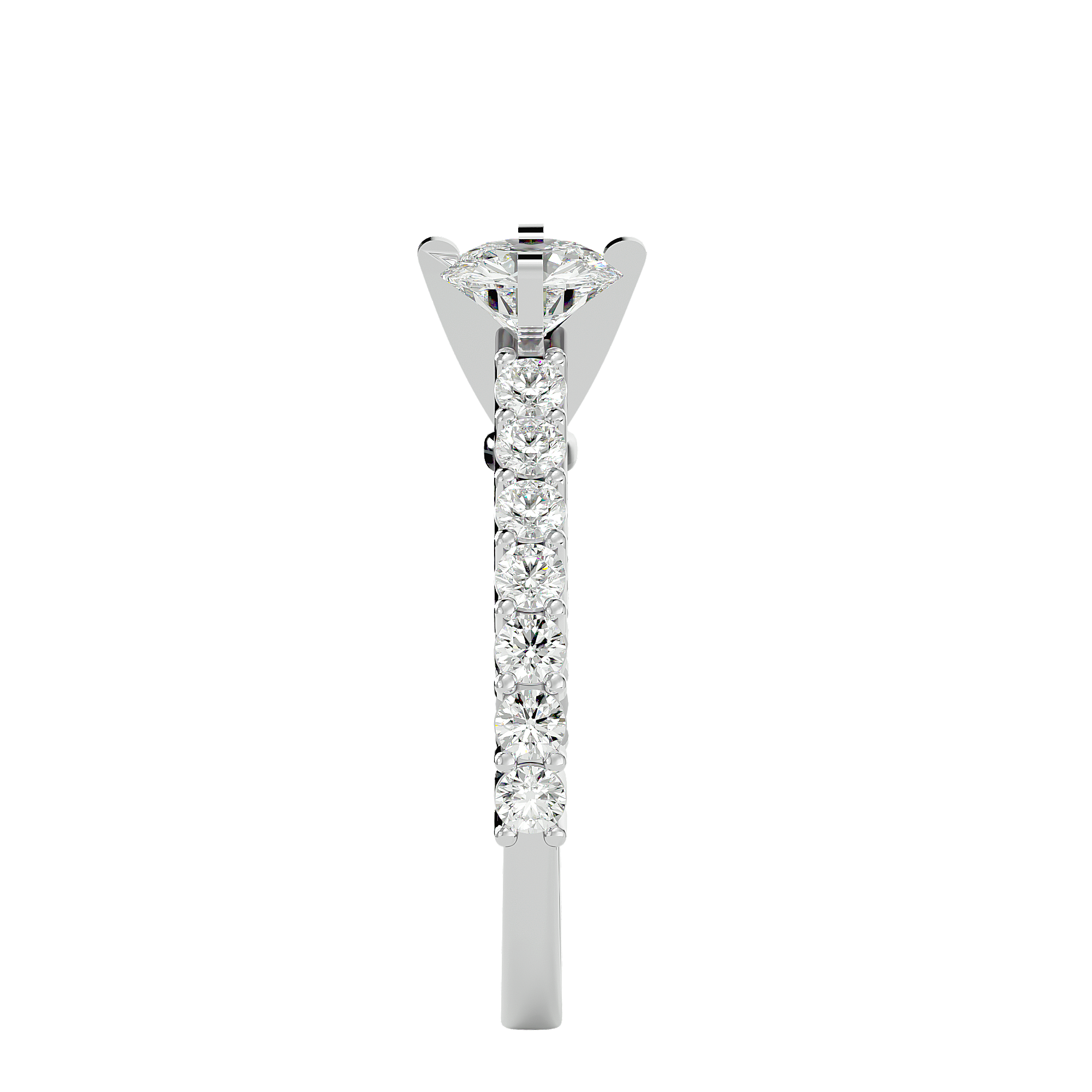 Birdie Diamond Solitaire Ring