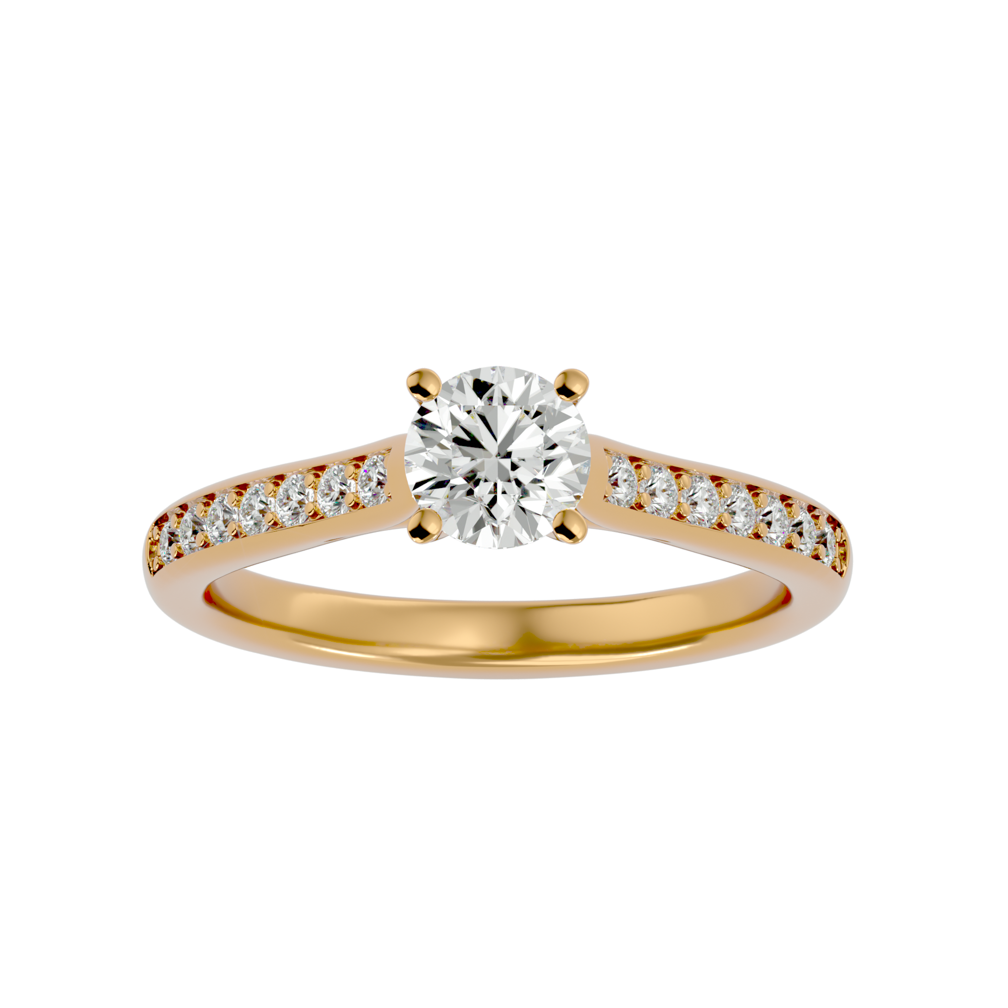 Bridget Diamond Solitaire Ring