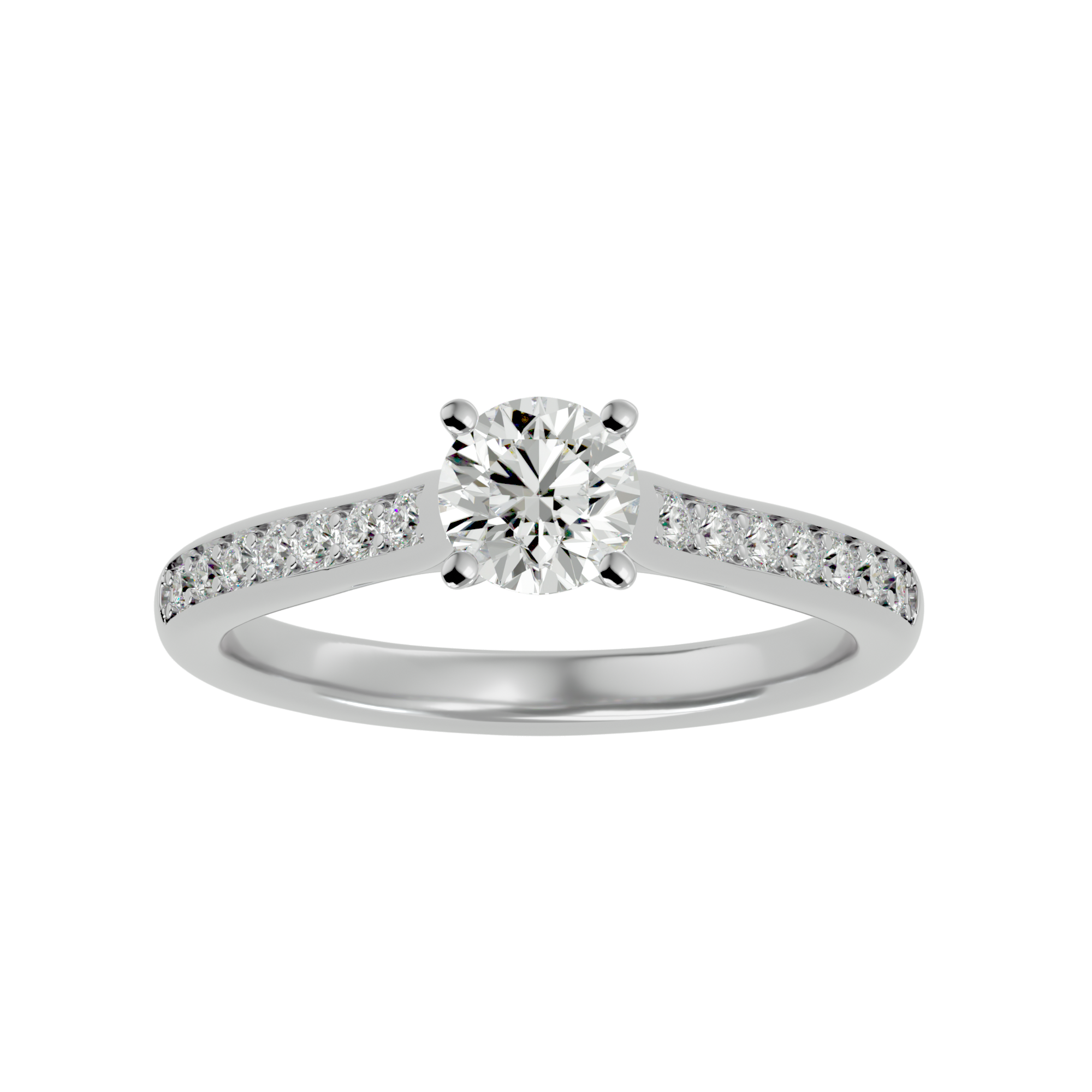 Bridget Diamond Solitaire Ring