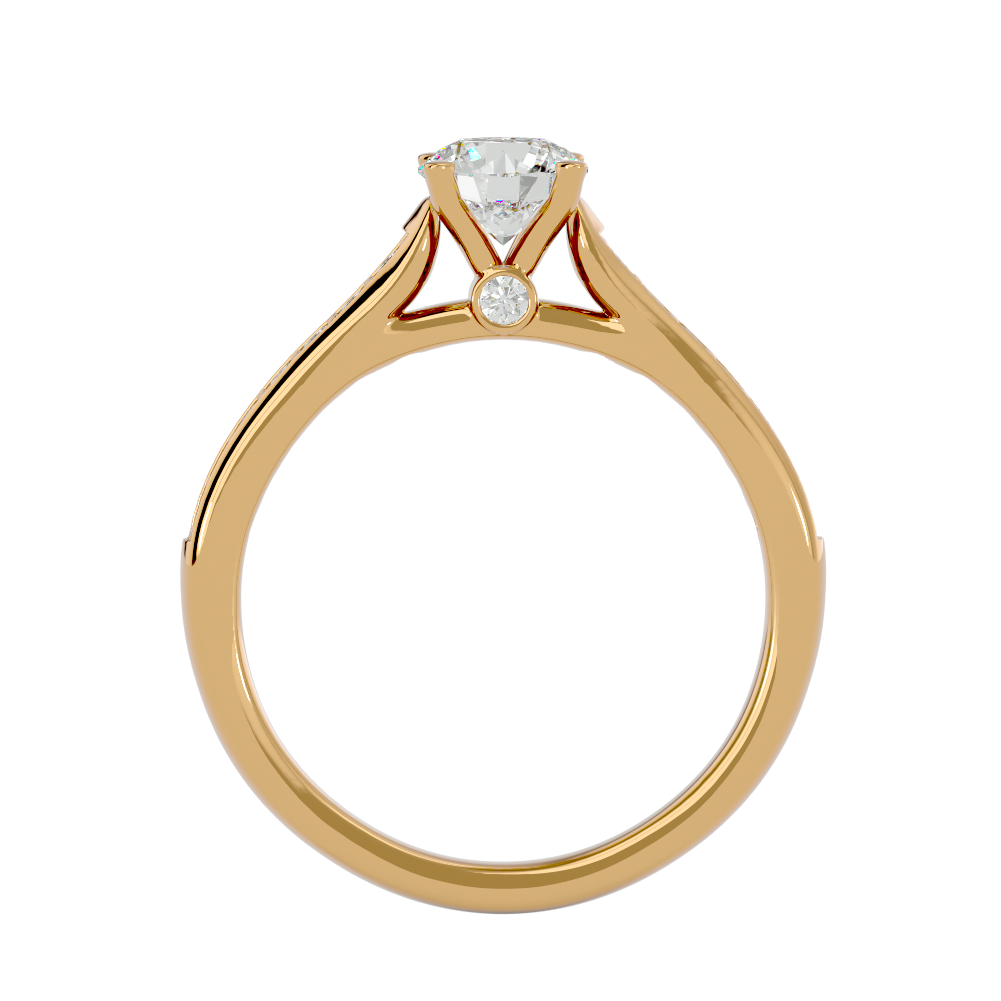 Bridget Diamond Solitaire Ring