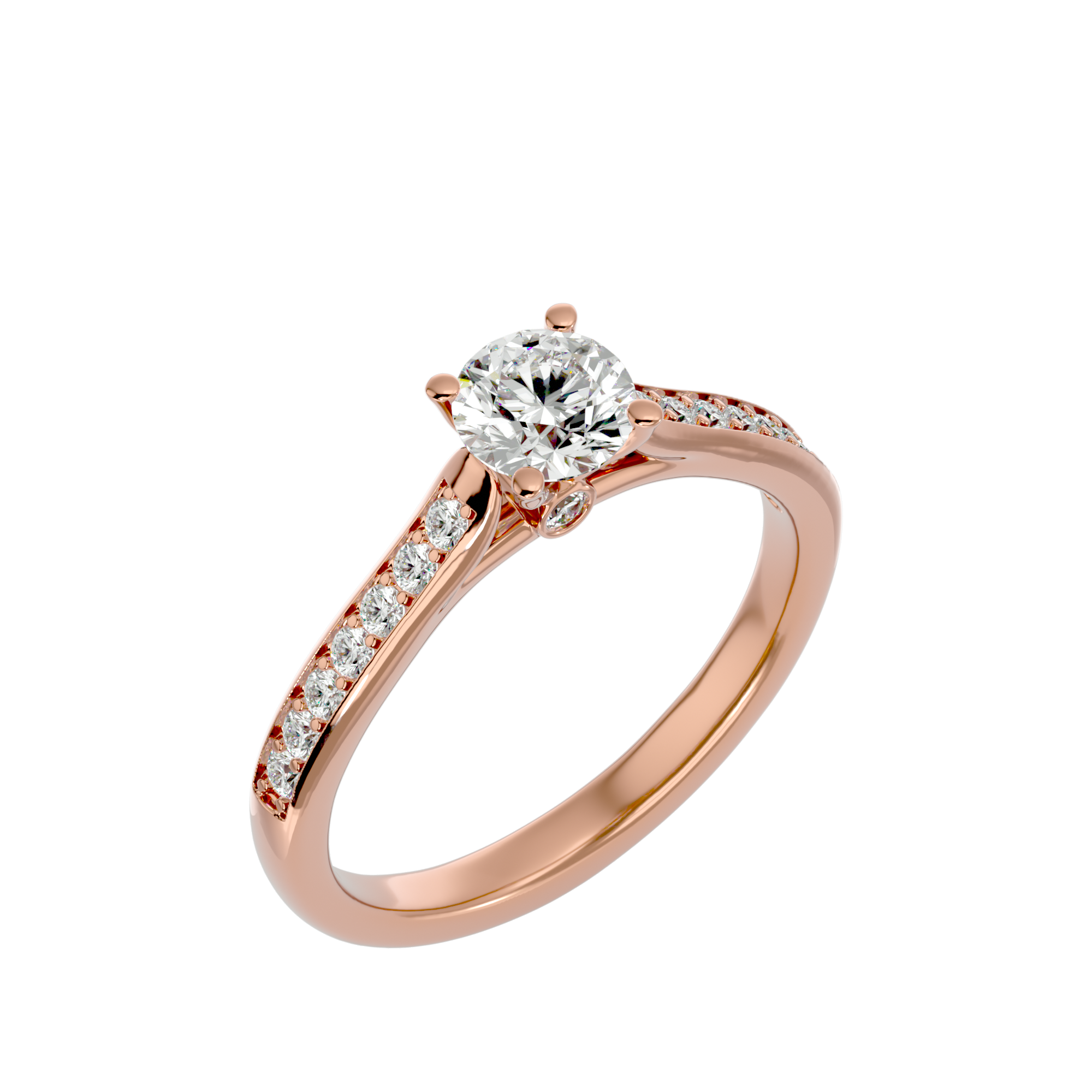 Bridget Diamond Solitaire Ring