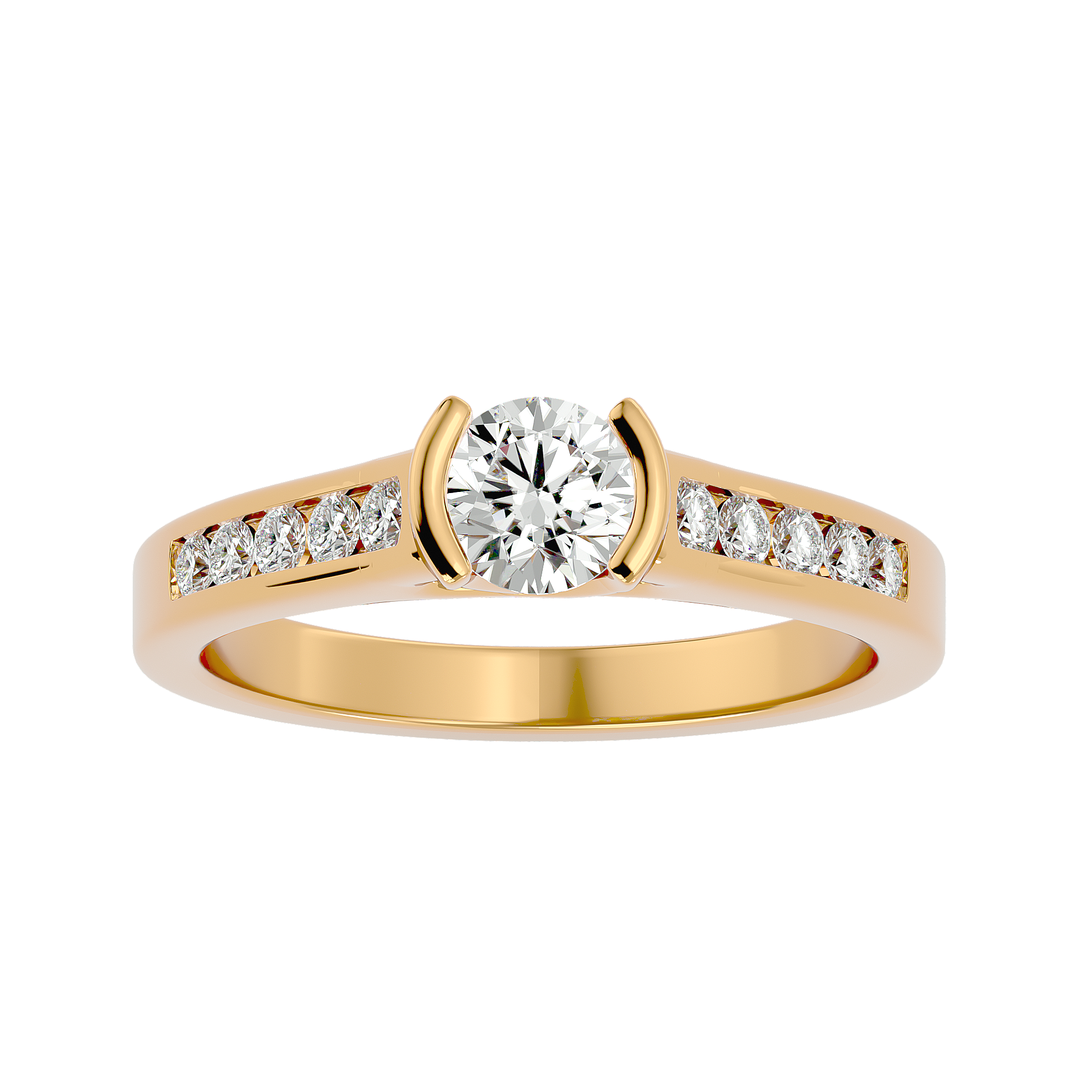 Brielle Diamond Solitaire Ring