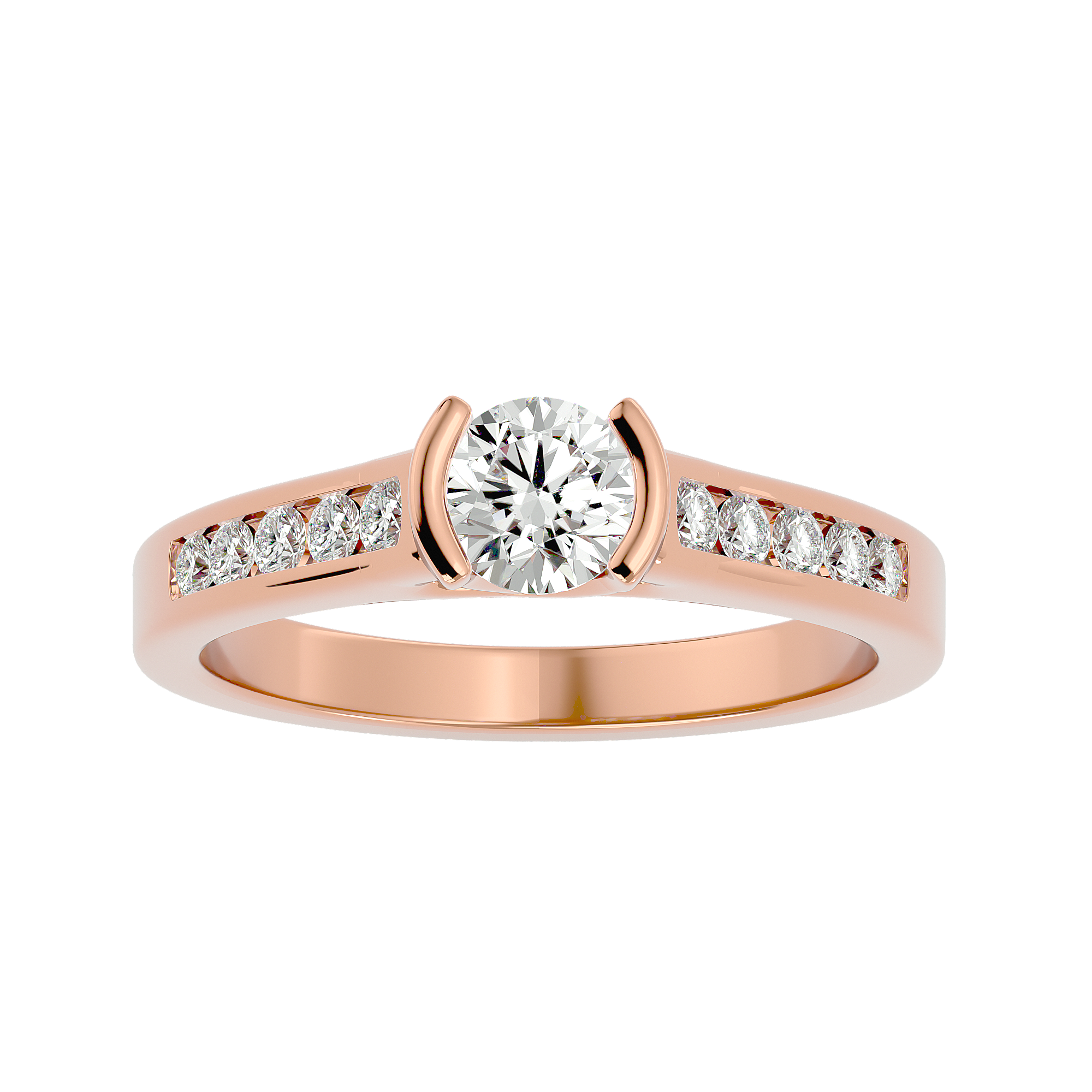 Brielle Diamond Solitaire Ring