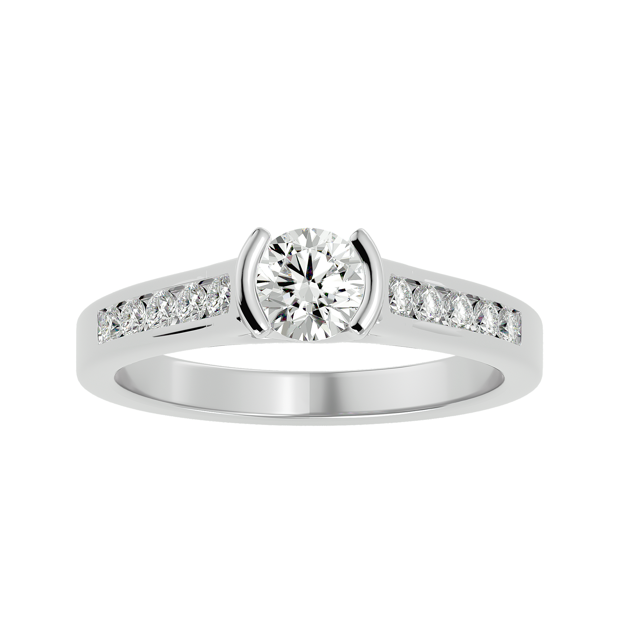 Brielle Diamond Solitaire Ring