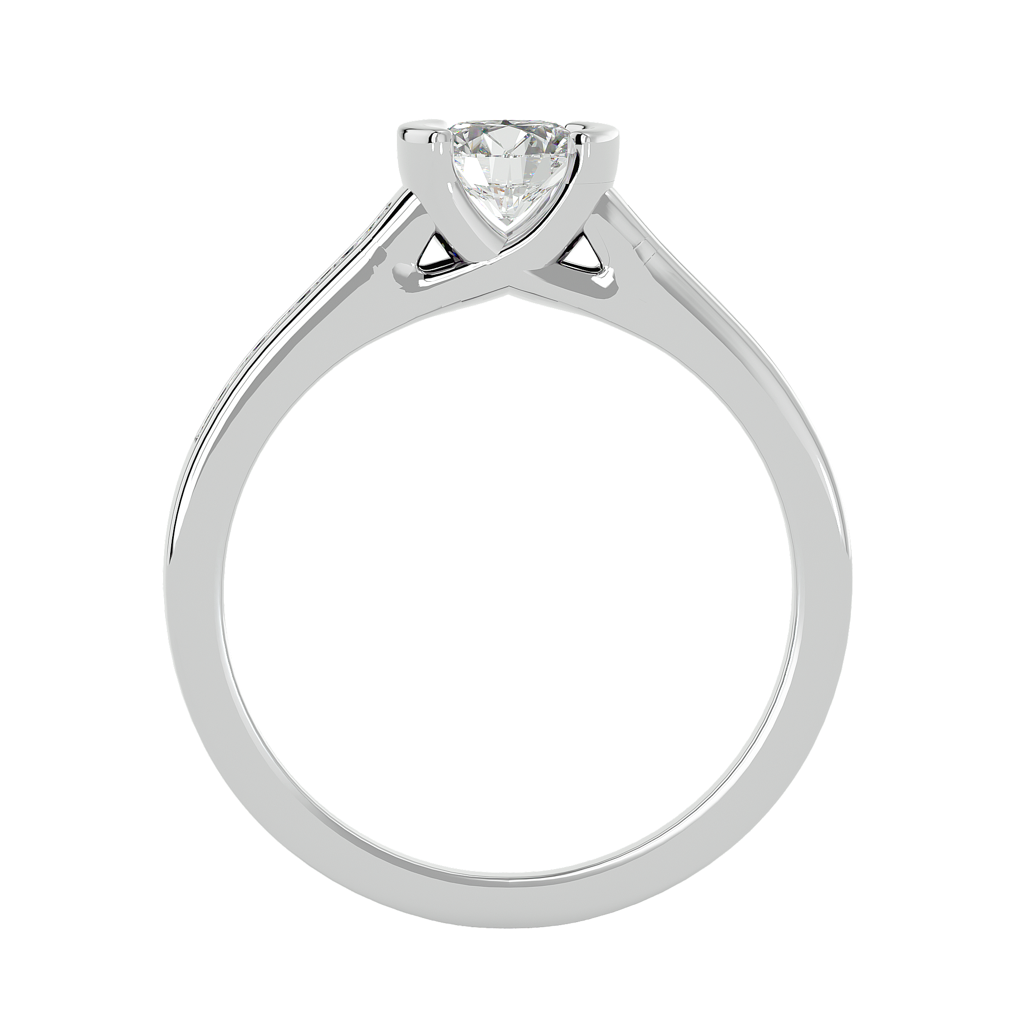 Brielle Diamond Solitaire Ring