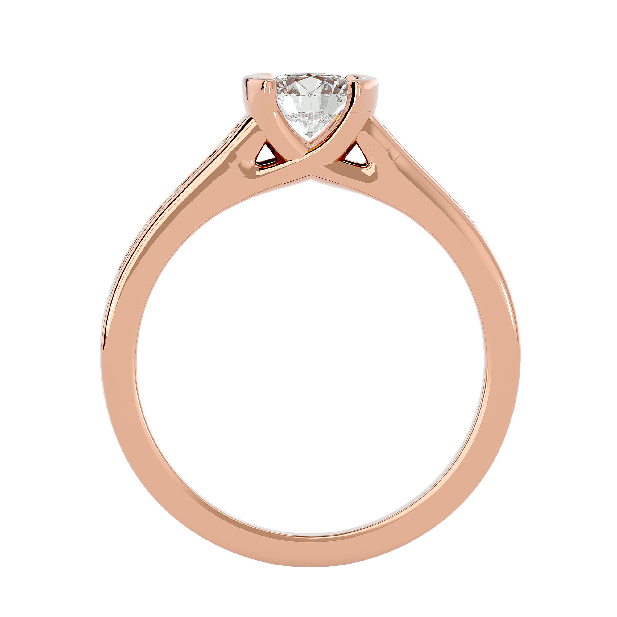 Brielle Diamond Solitaire Ring