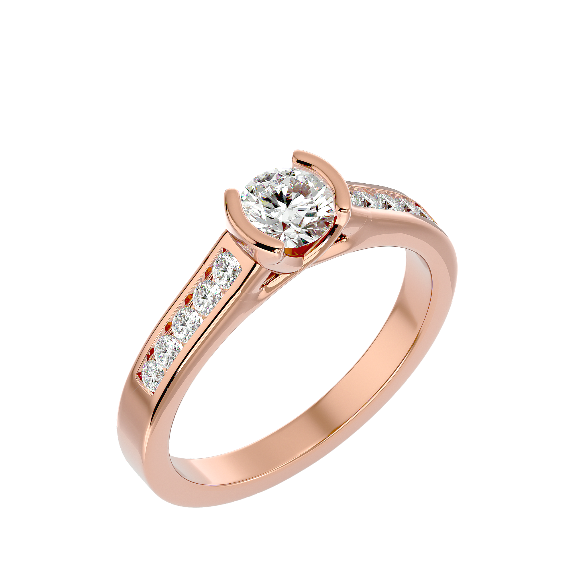 Brielle Diamond Solitaire Ring