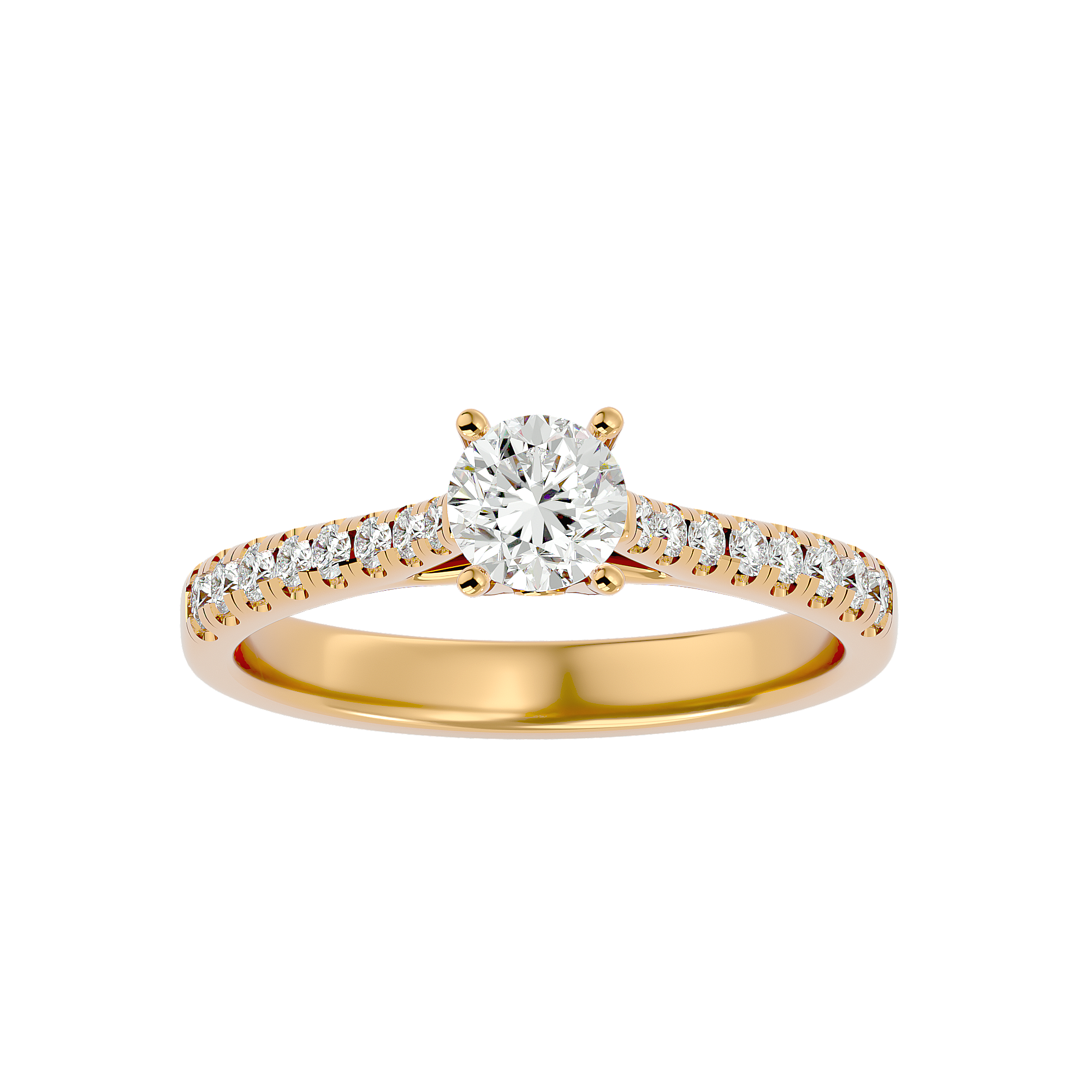 Brittany Diamond Solitaire Ring