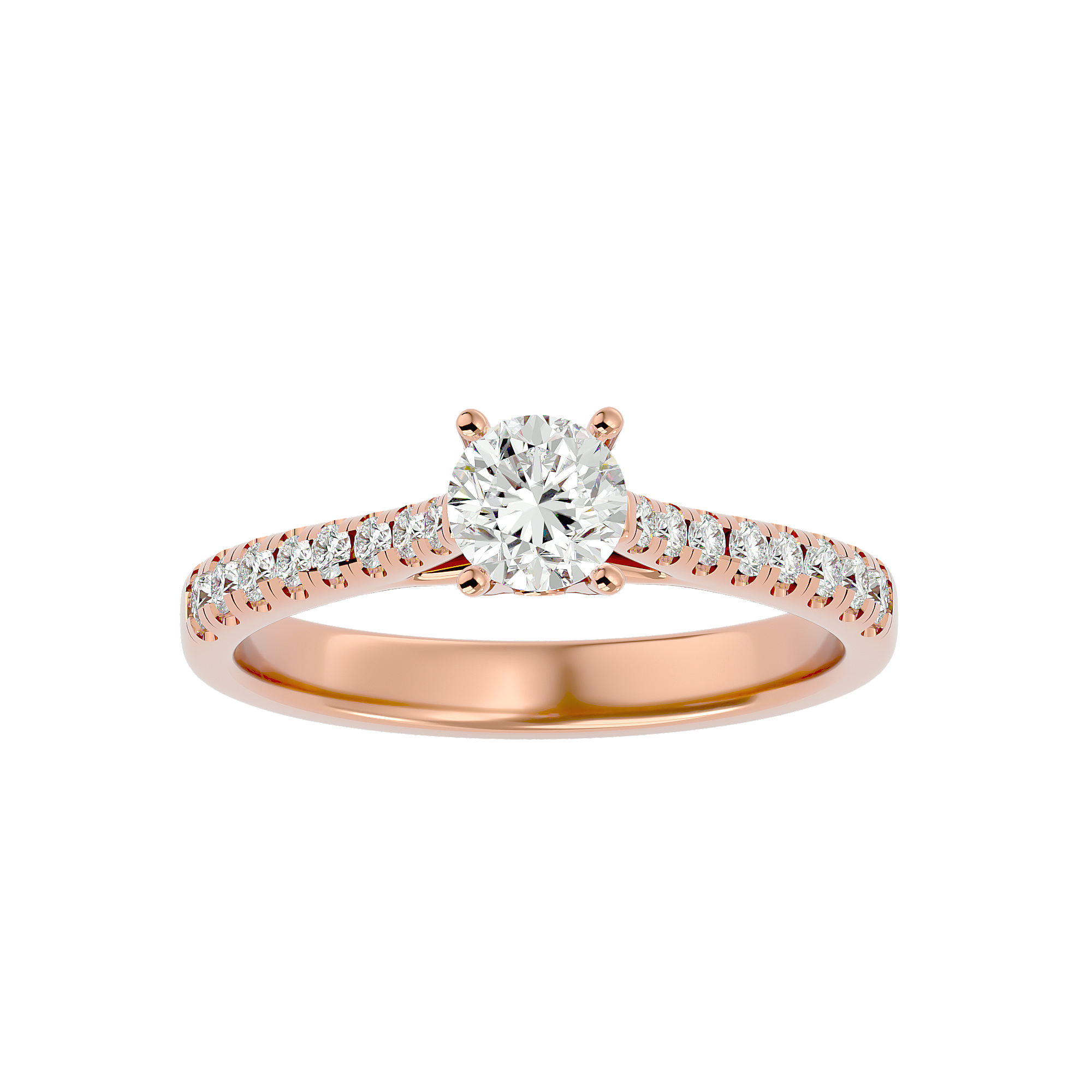 Brittany Diamond Solitaire Ring