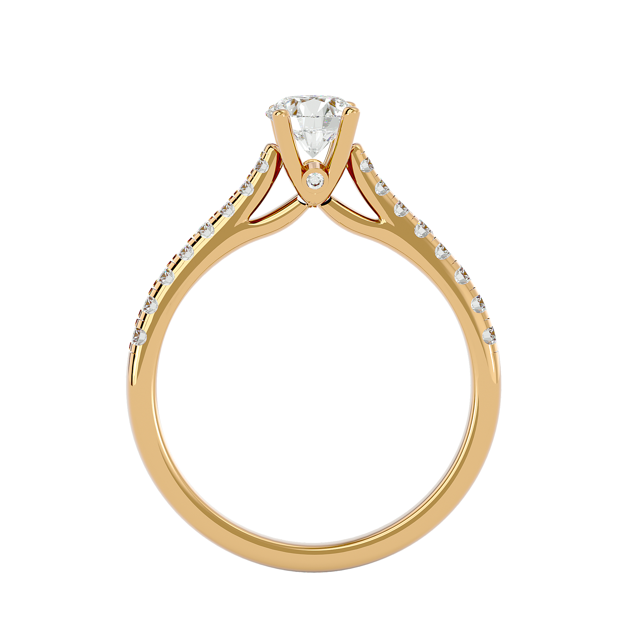 Brittany Diamond Solitaire Ring