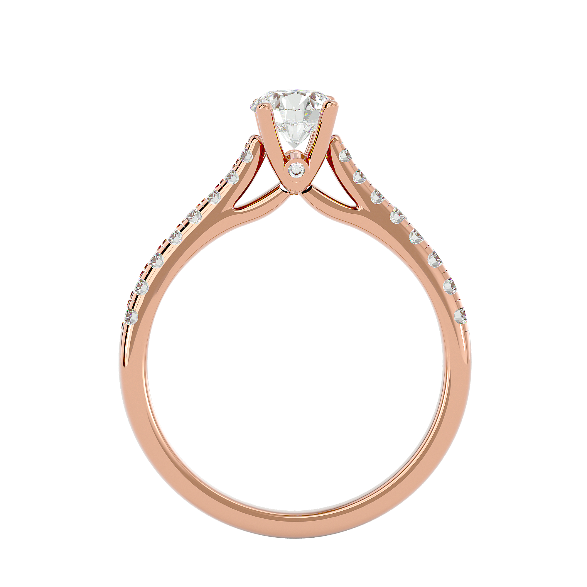 Brittany Diamond Solitaire Ring