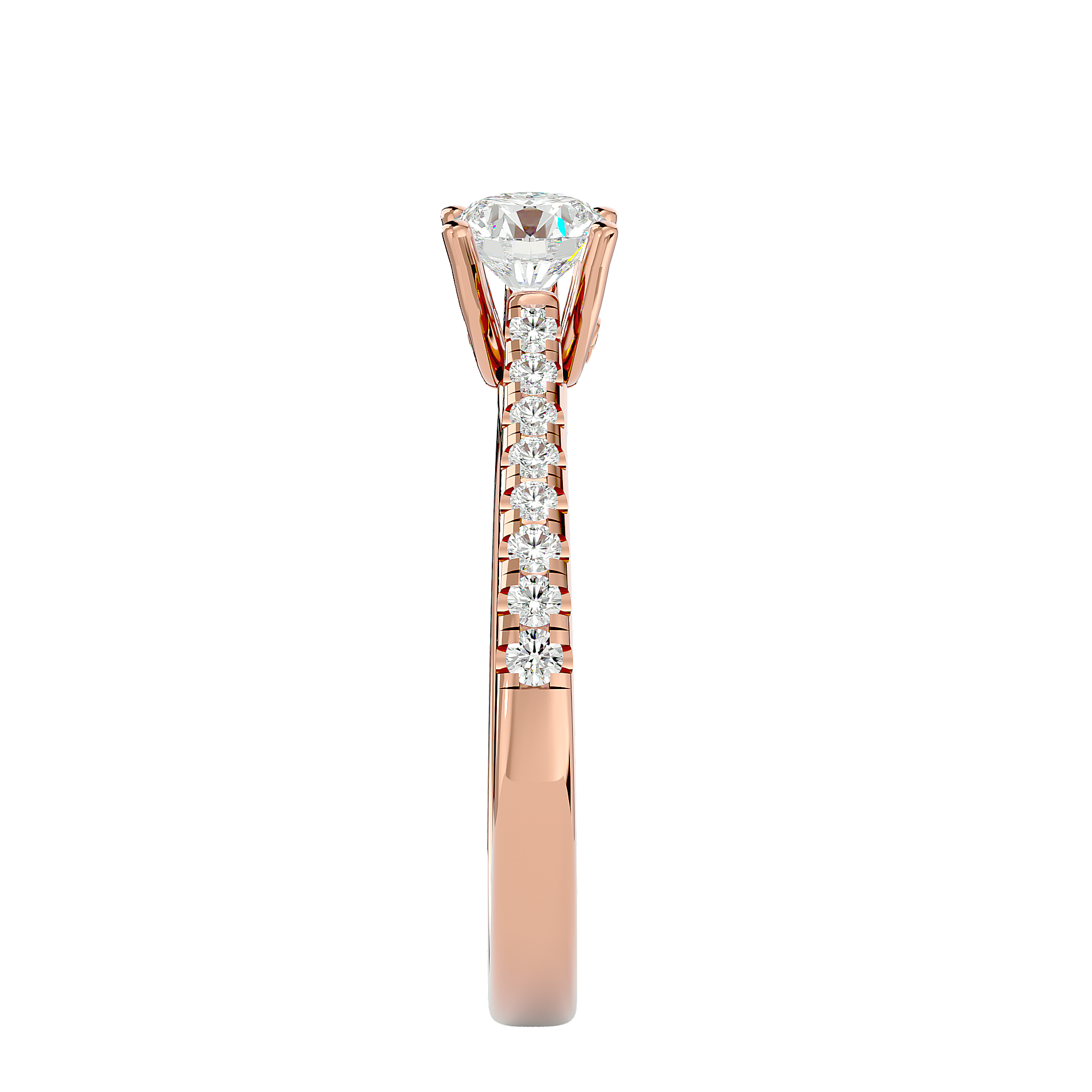 Brittany Diamond Solitaire Ring