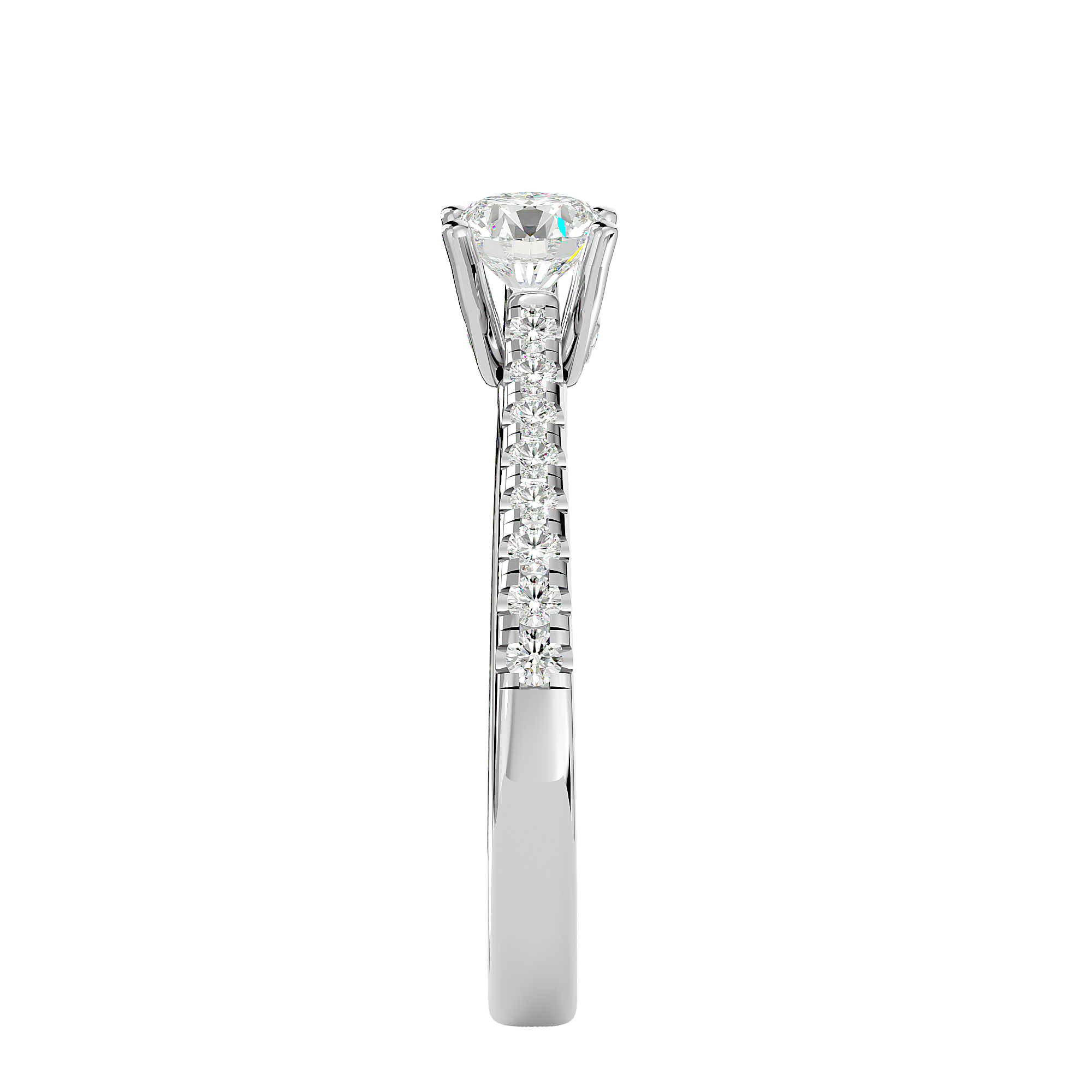 Brittany Diamond Solitaire Ring