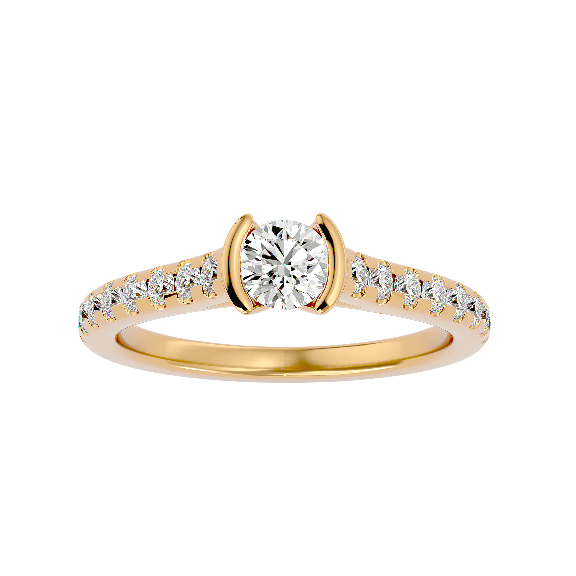 Cameron Diamond Solitaire Ring