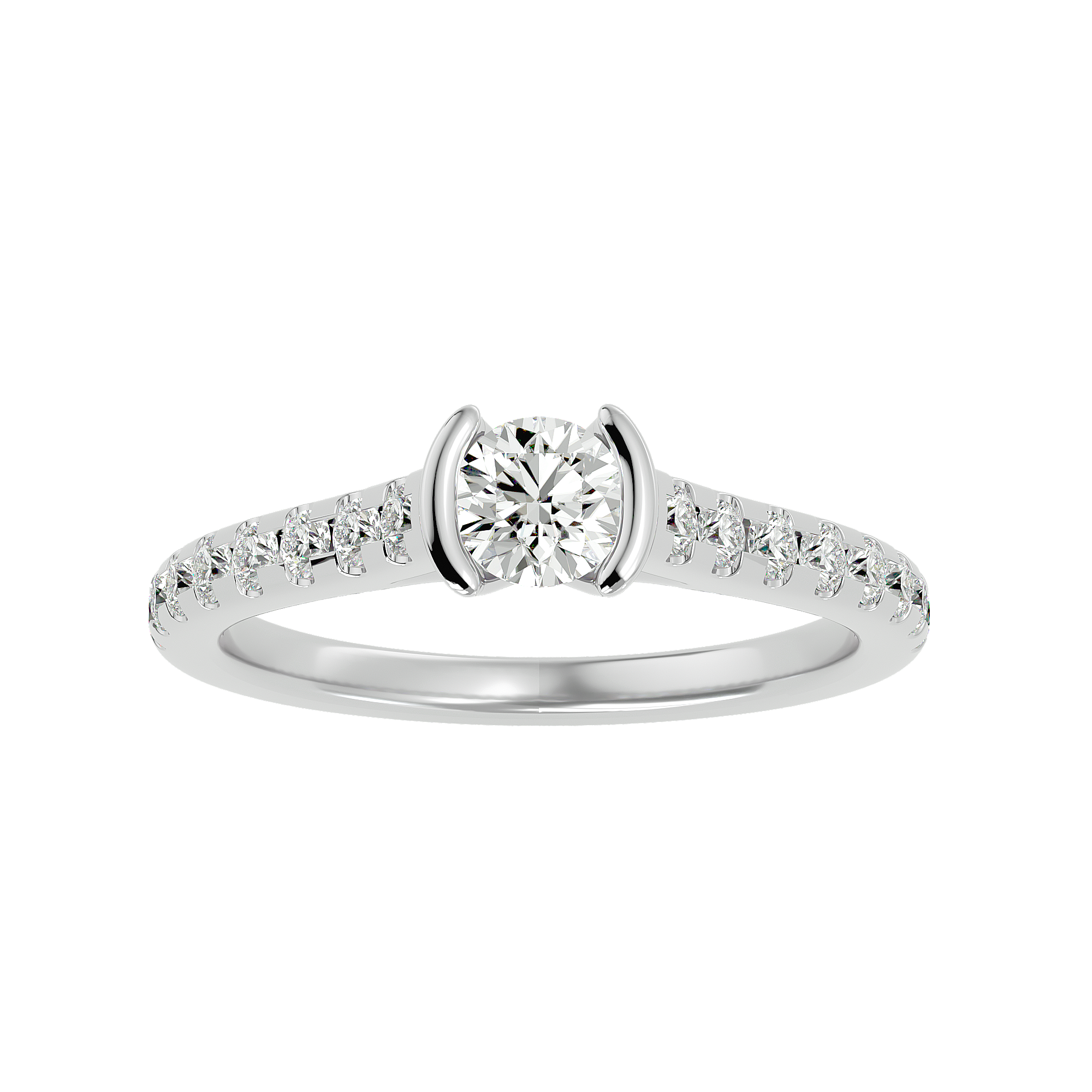 Cameron Diamond Solitaire Ring