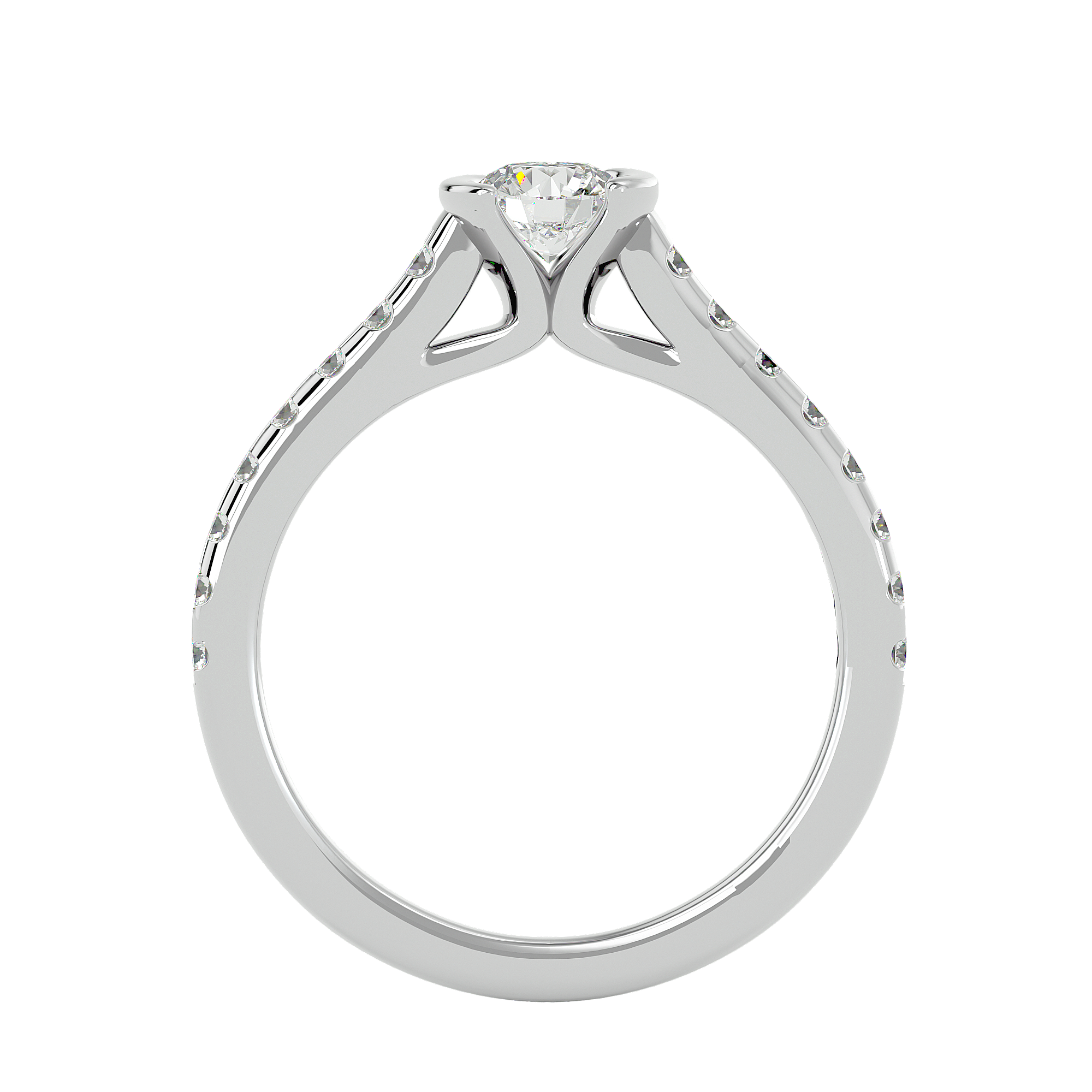 Cameron Diamond Solitaire Ring