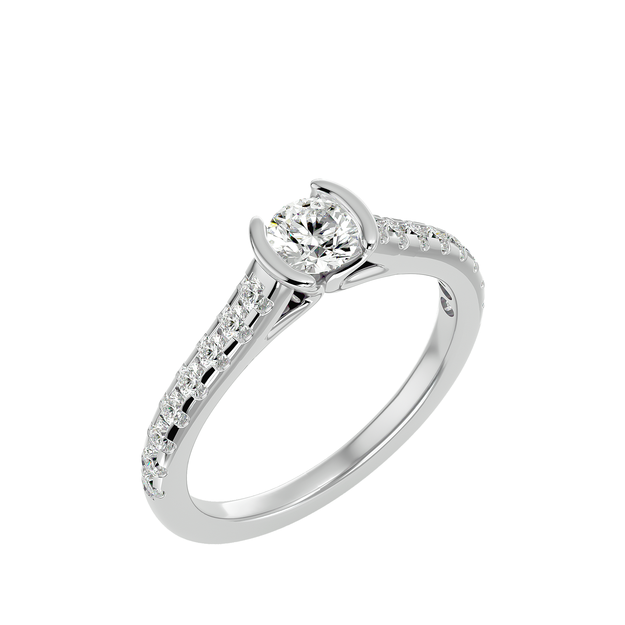 Cameron Diamond Solitaire Ring