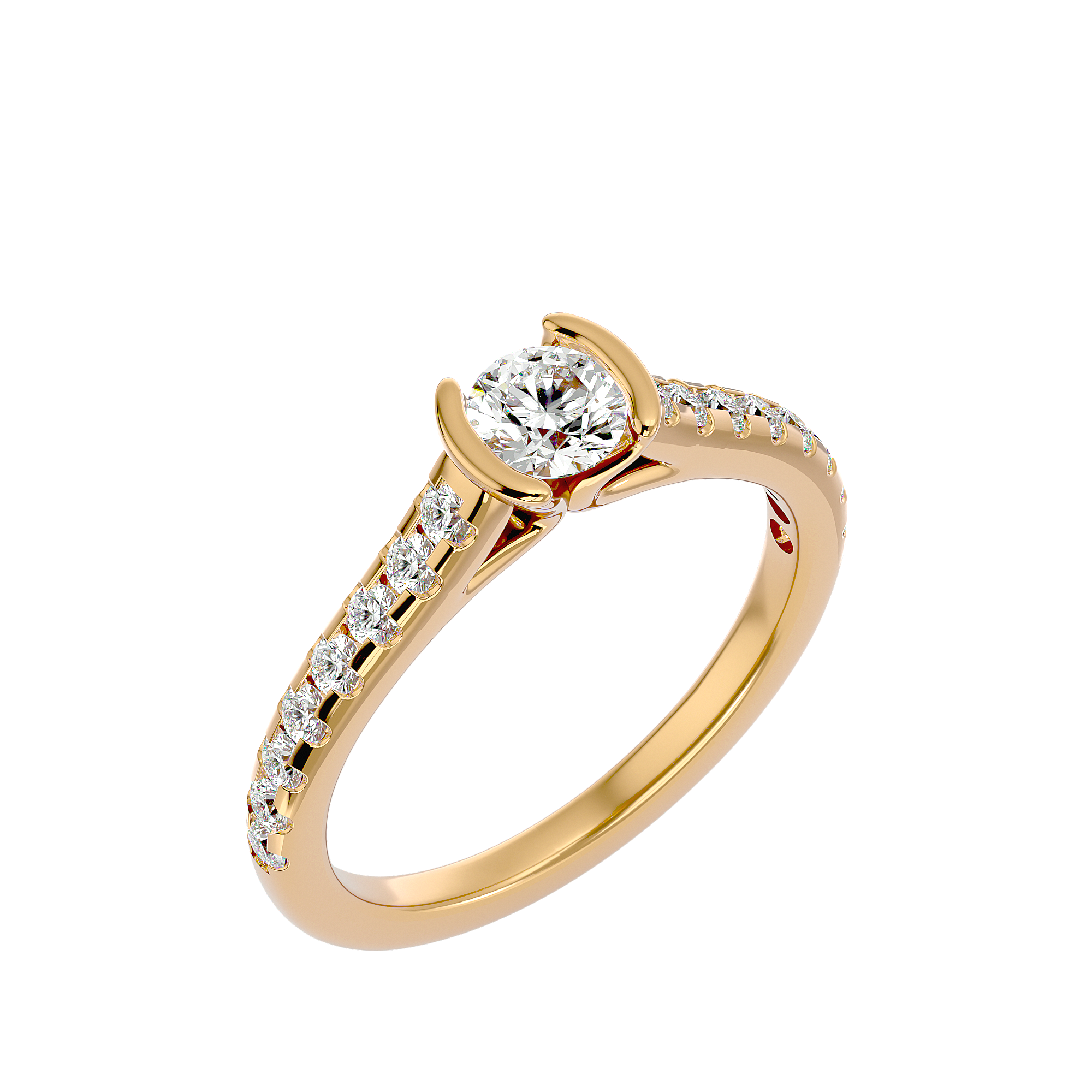 Cameron Diamond Solitaire Ring