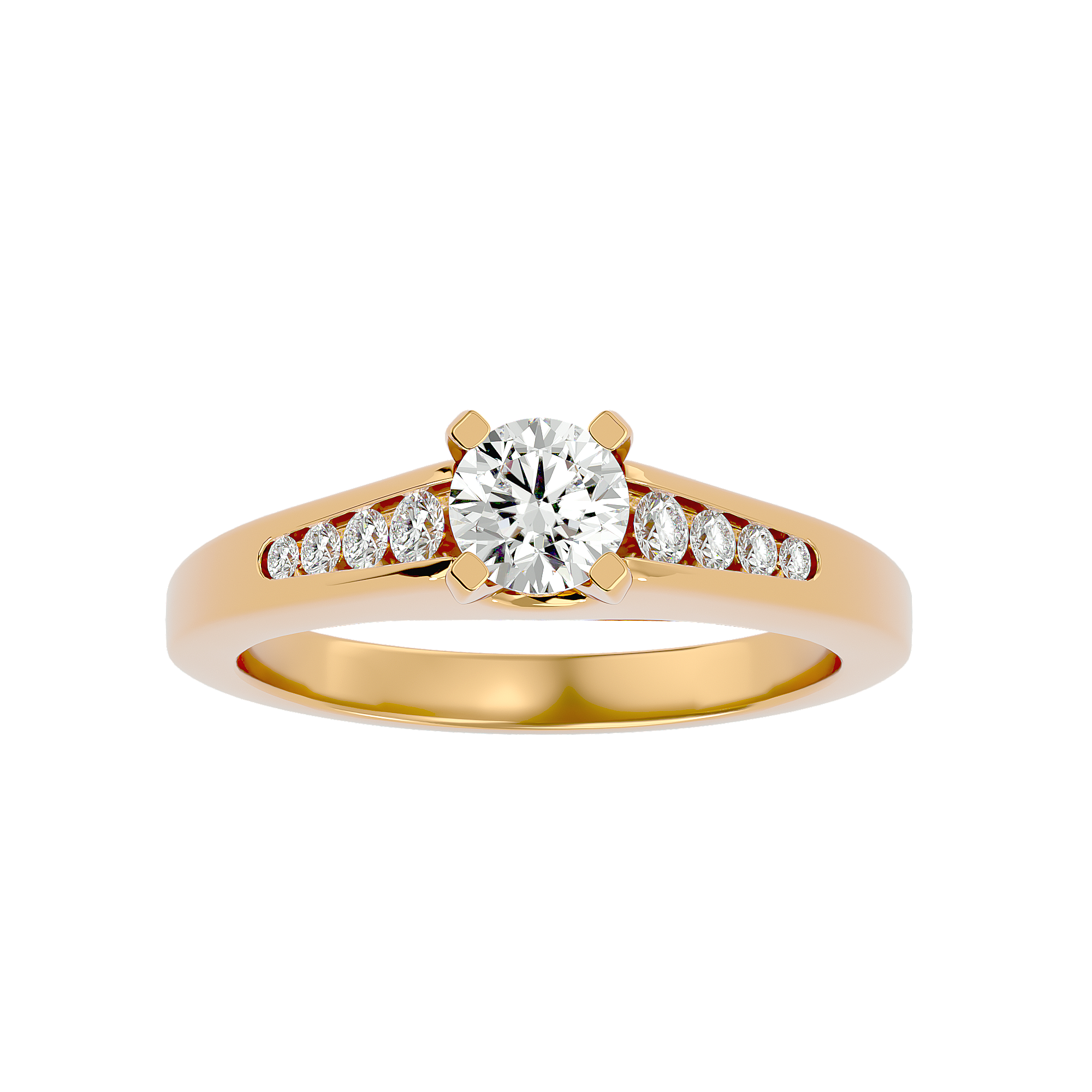 Camila Diamond Solitaire Ring