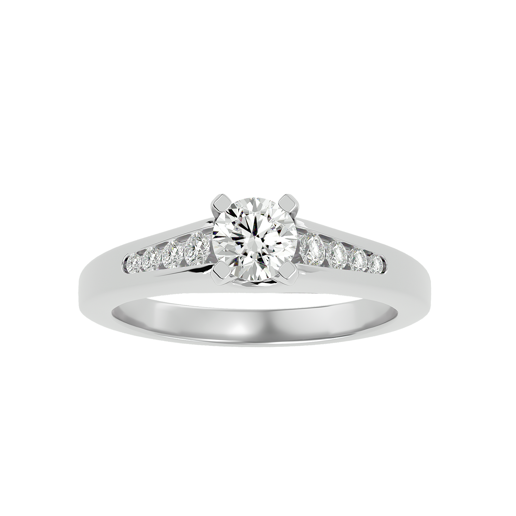 Camila Diamond Solitaire Ring